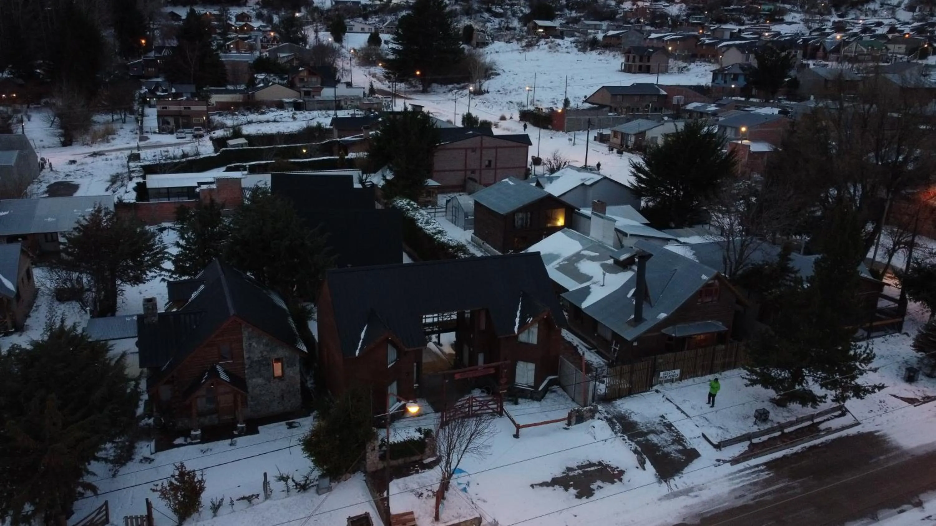 Bird's eye view in Patagonia Encantada