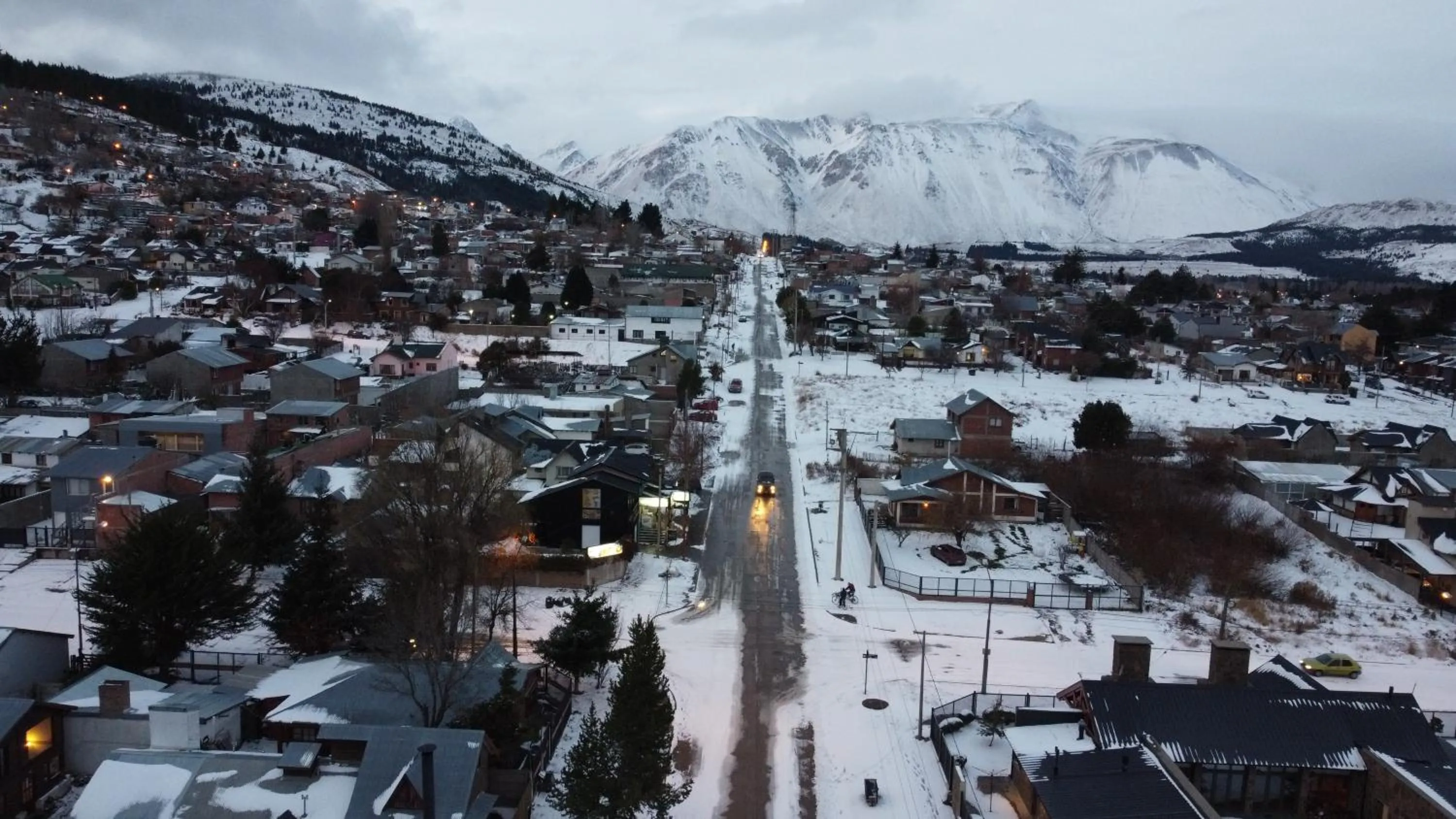 Bird's eye view in Patagonia Encantada