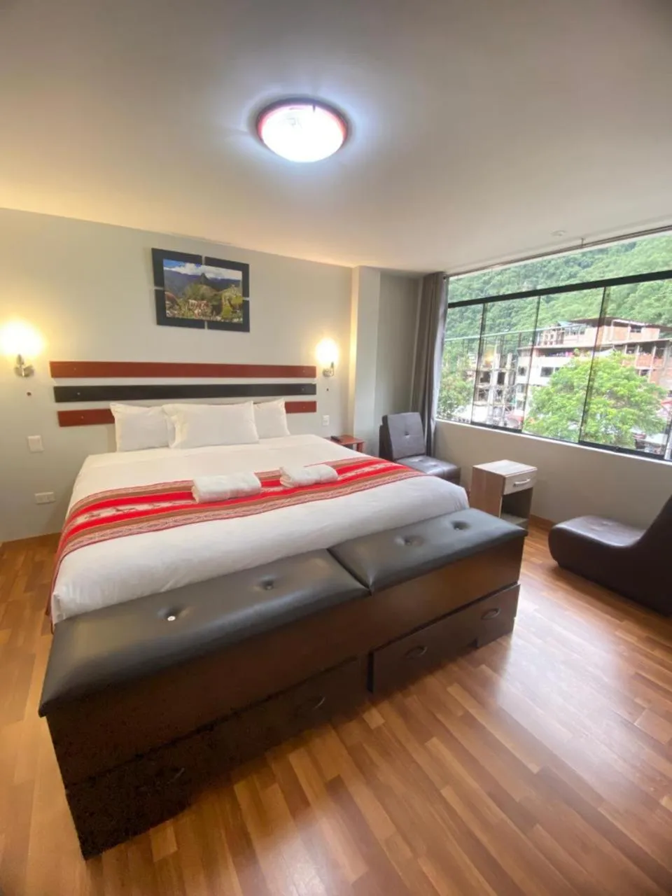 Bed in Raymi Inn MachuPicchu