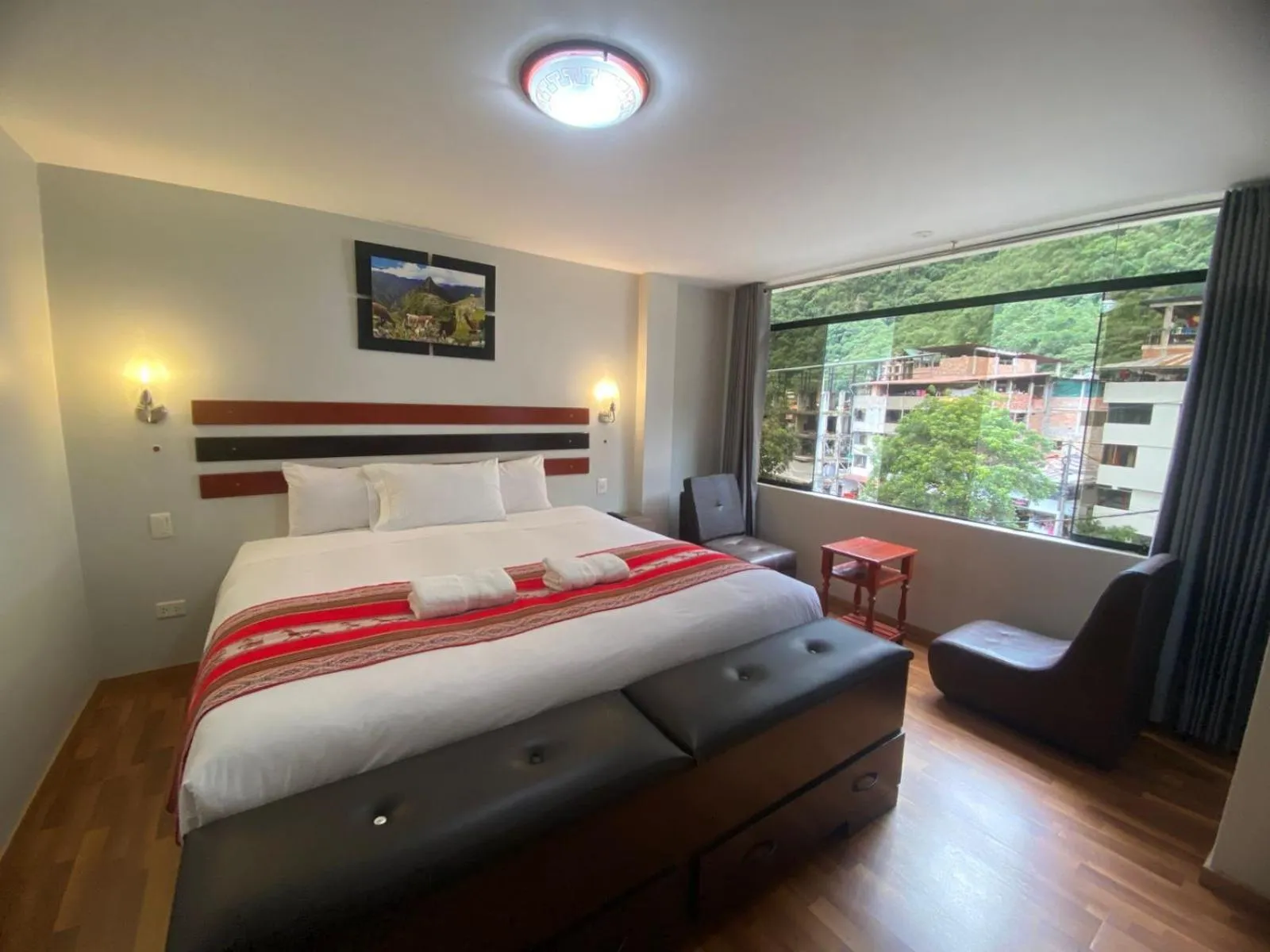 Bed in Raymi Inn MachuPicchu