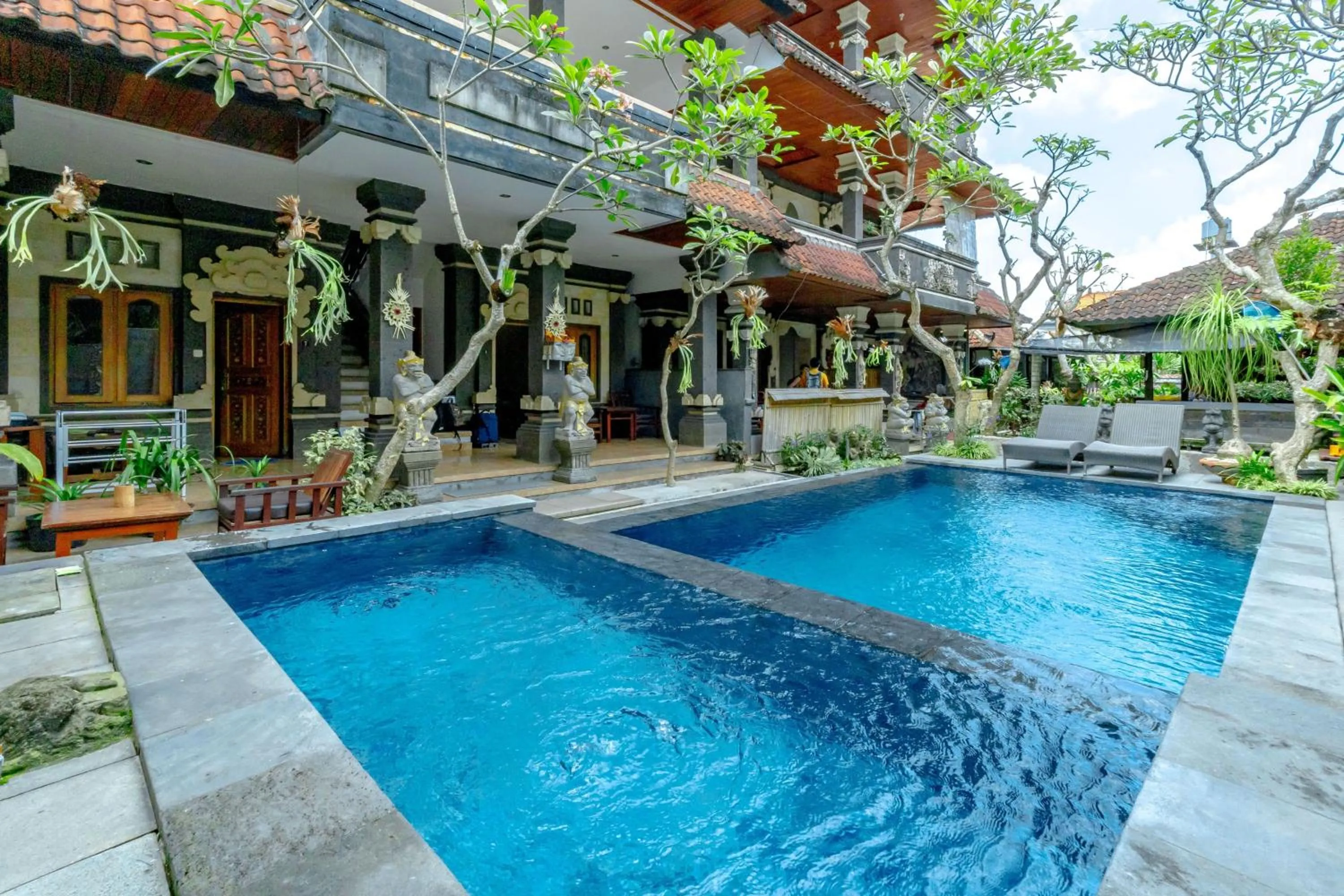 Pool view in Suarsena Ubud