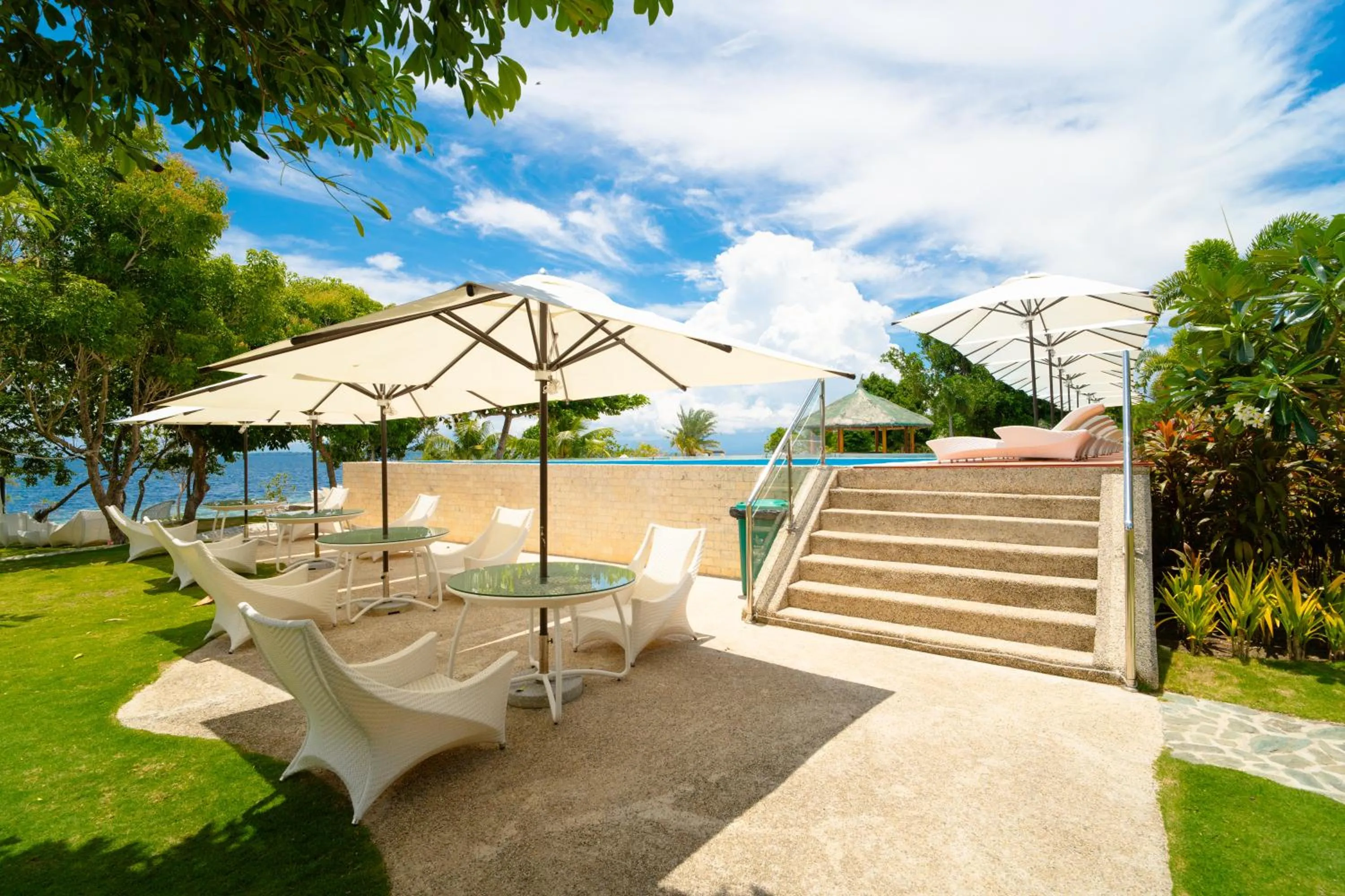 Patio in H Resort Bohol - The Coral Cliff by SMS Hospitality
