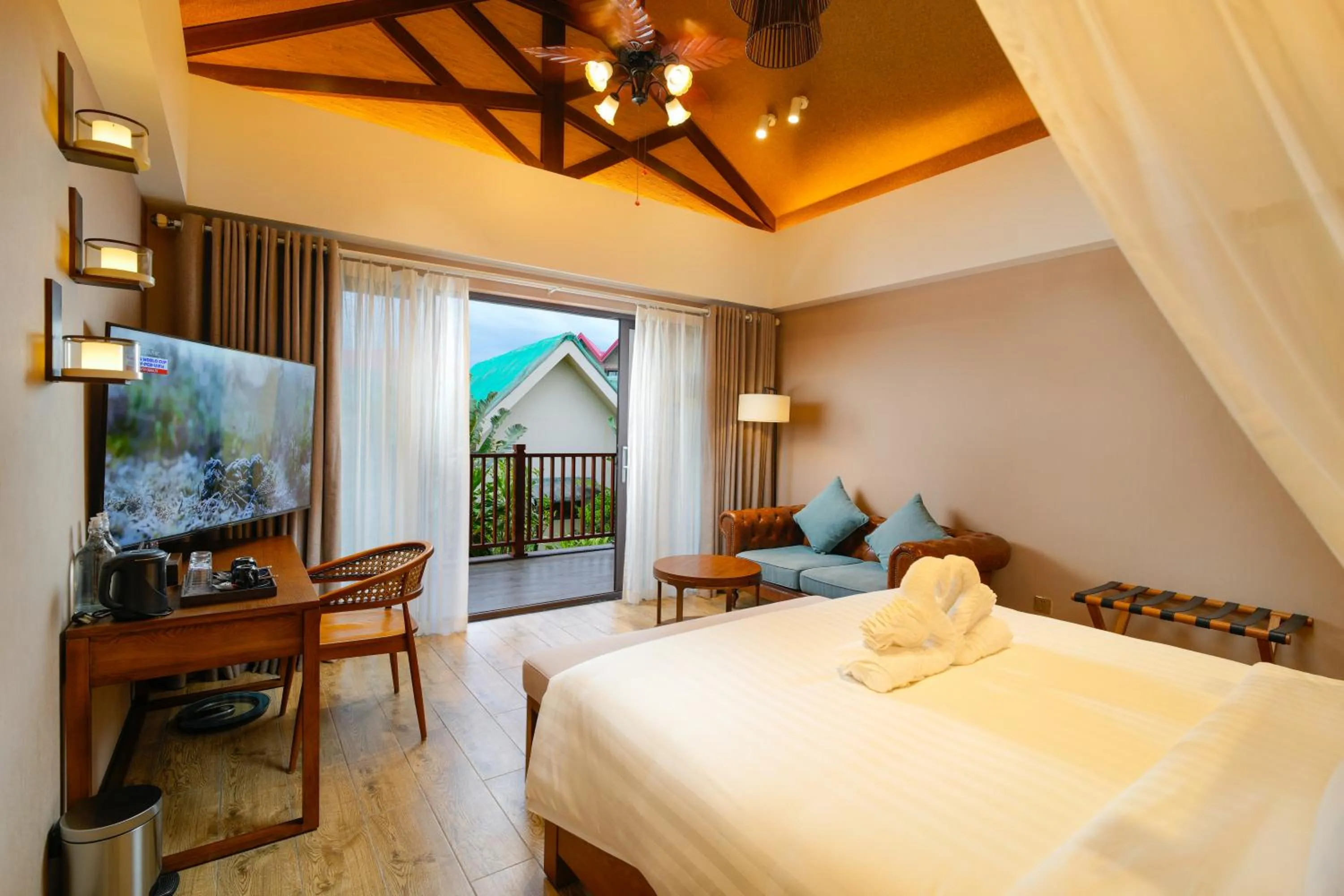 Bed in H Resort Bohol - The Coral Cliff by SMS Hospitality