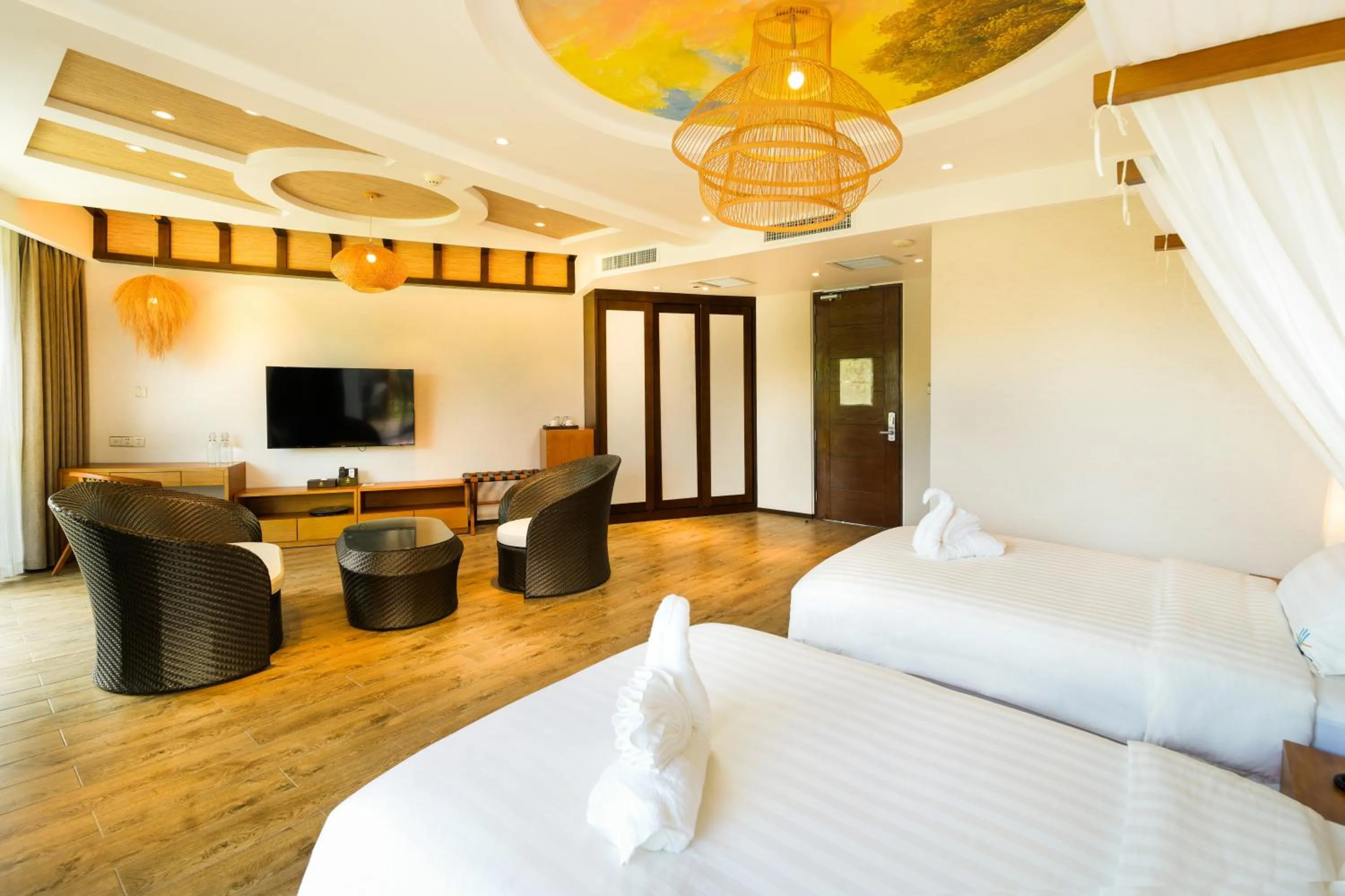 Bed in H Resort Bohol - The Coral Cliff by SMS Hospitality