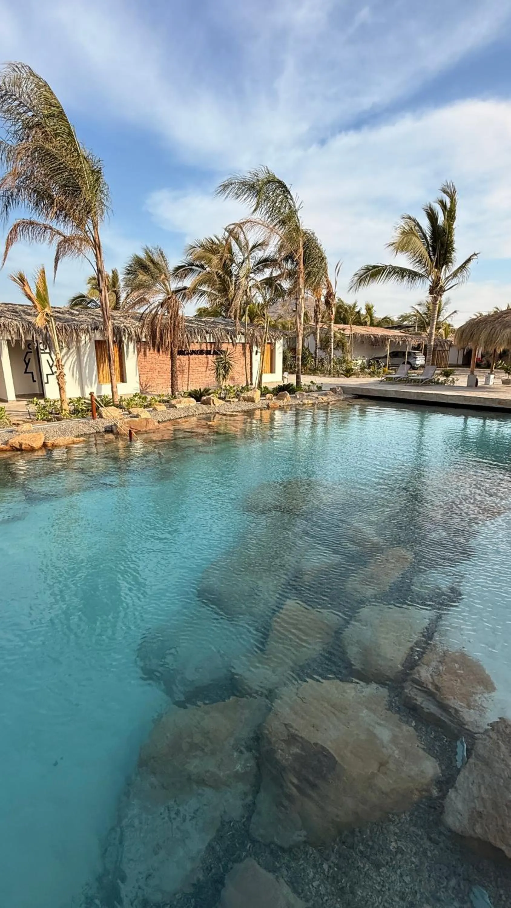 Swimming pool in ÓRGANOS BEACH bungalows & suites