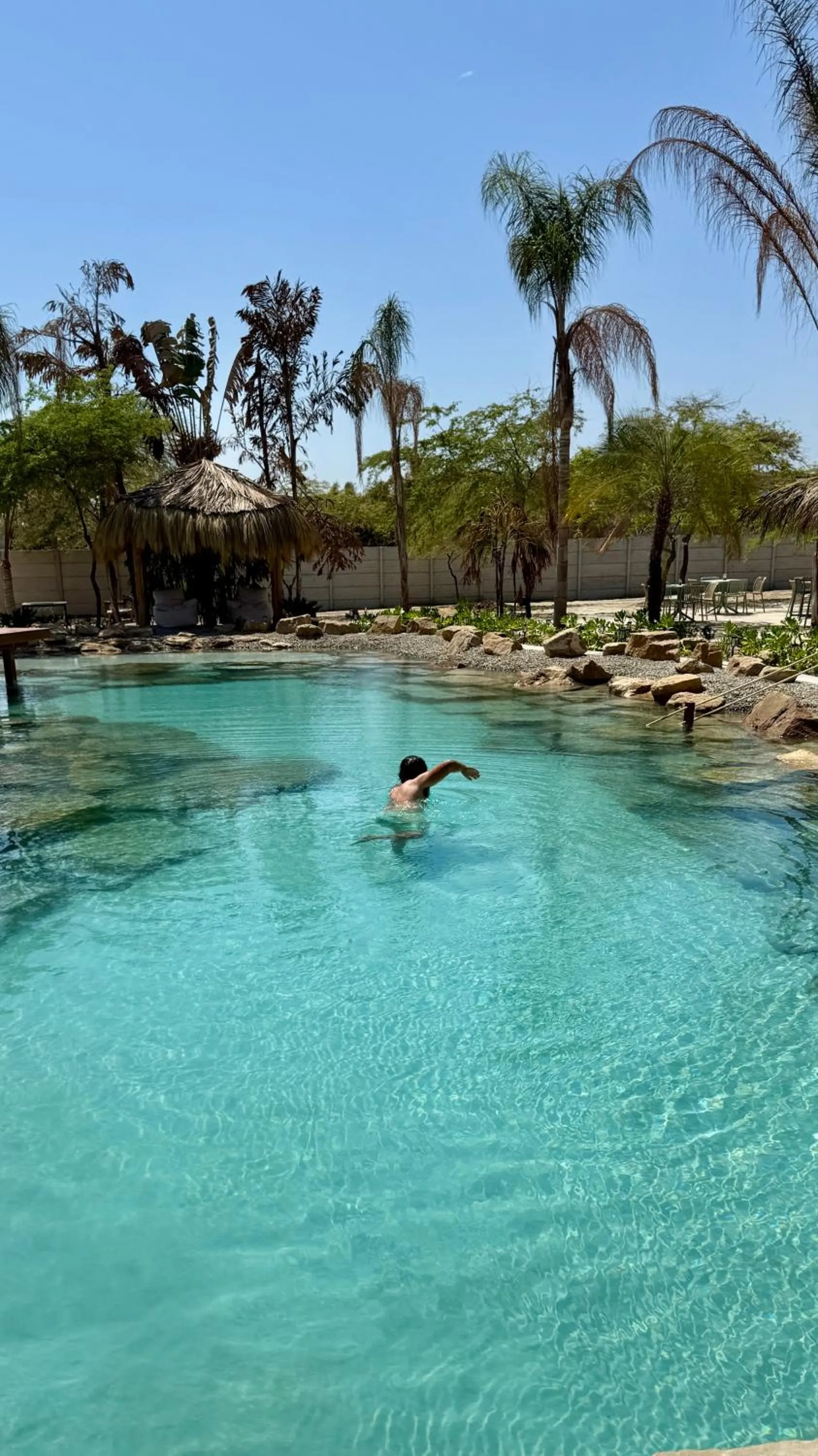 Swimming pool in ÓRGANOS BEACH bungalows & suites