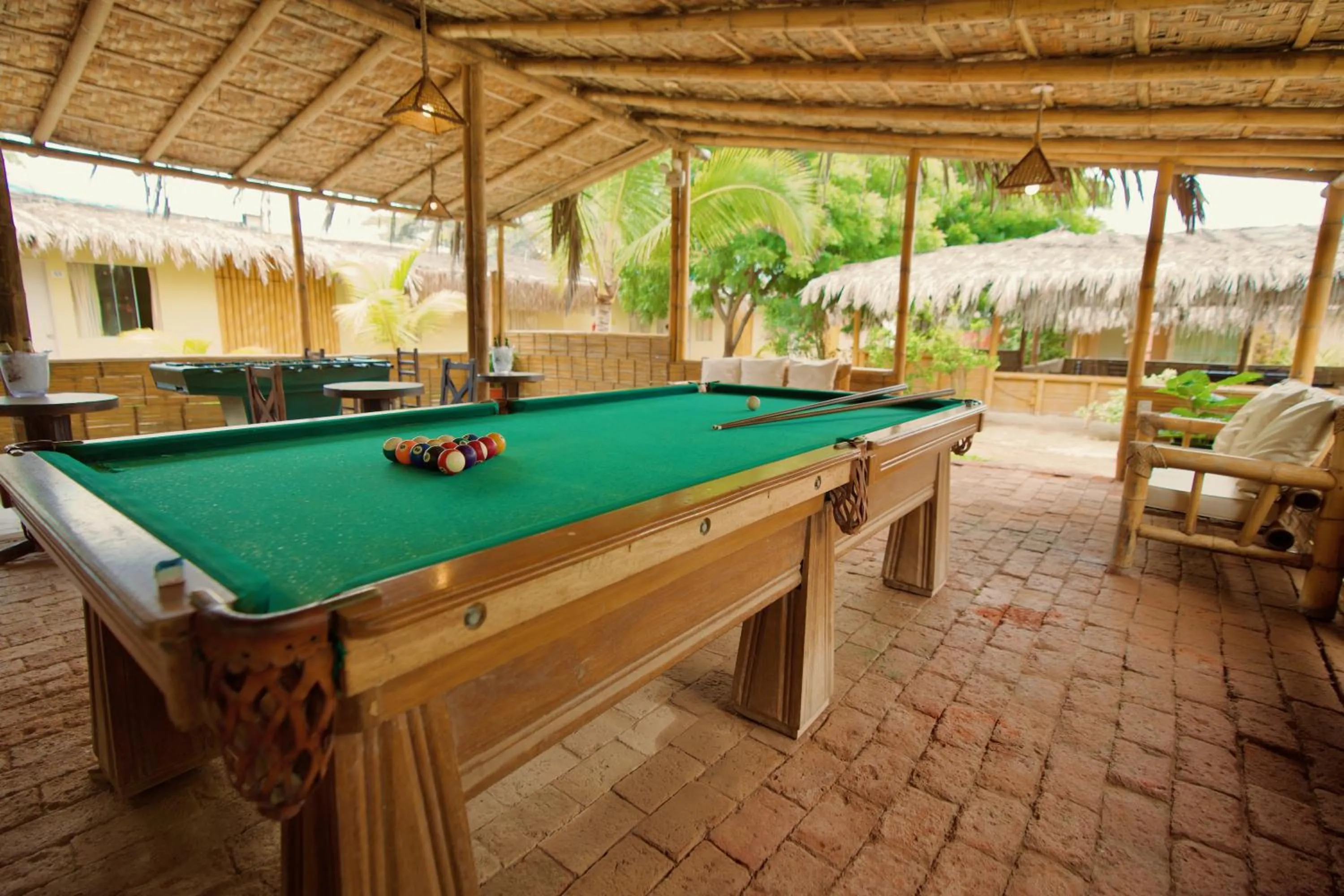 Billiard in ÓRGANOS BEACH bungalows & suites
