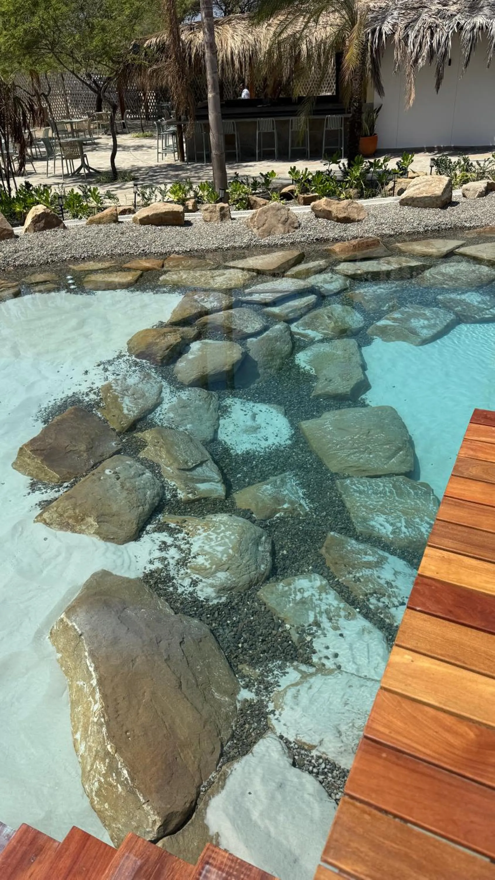 Swimming pool in ÓRGANOS BEACH bungalows & suites