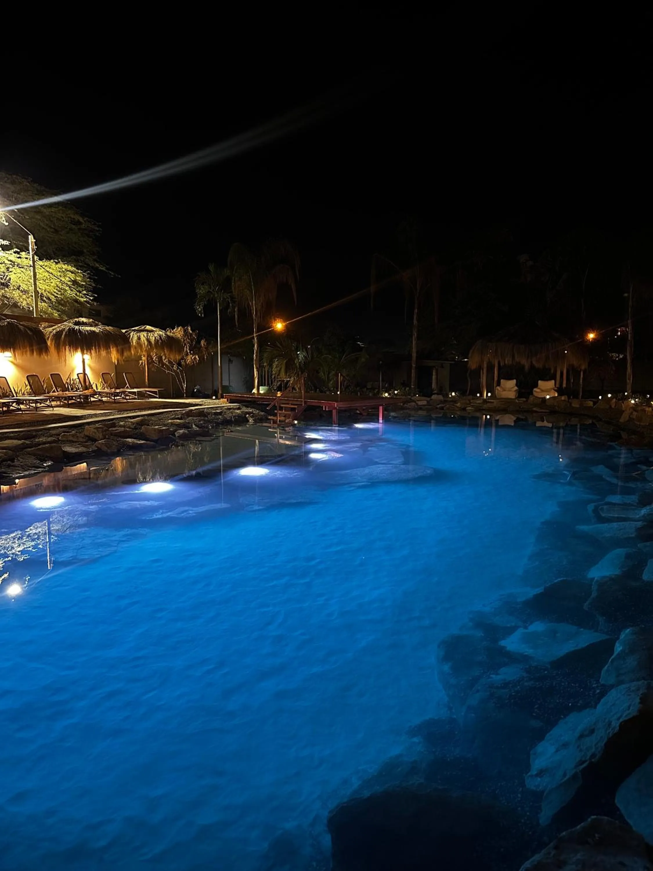 Swimming pool in ÓRGANOS BEACH bungalows & suites