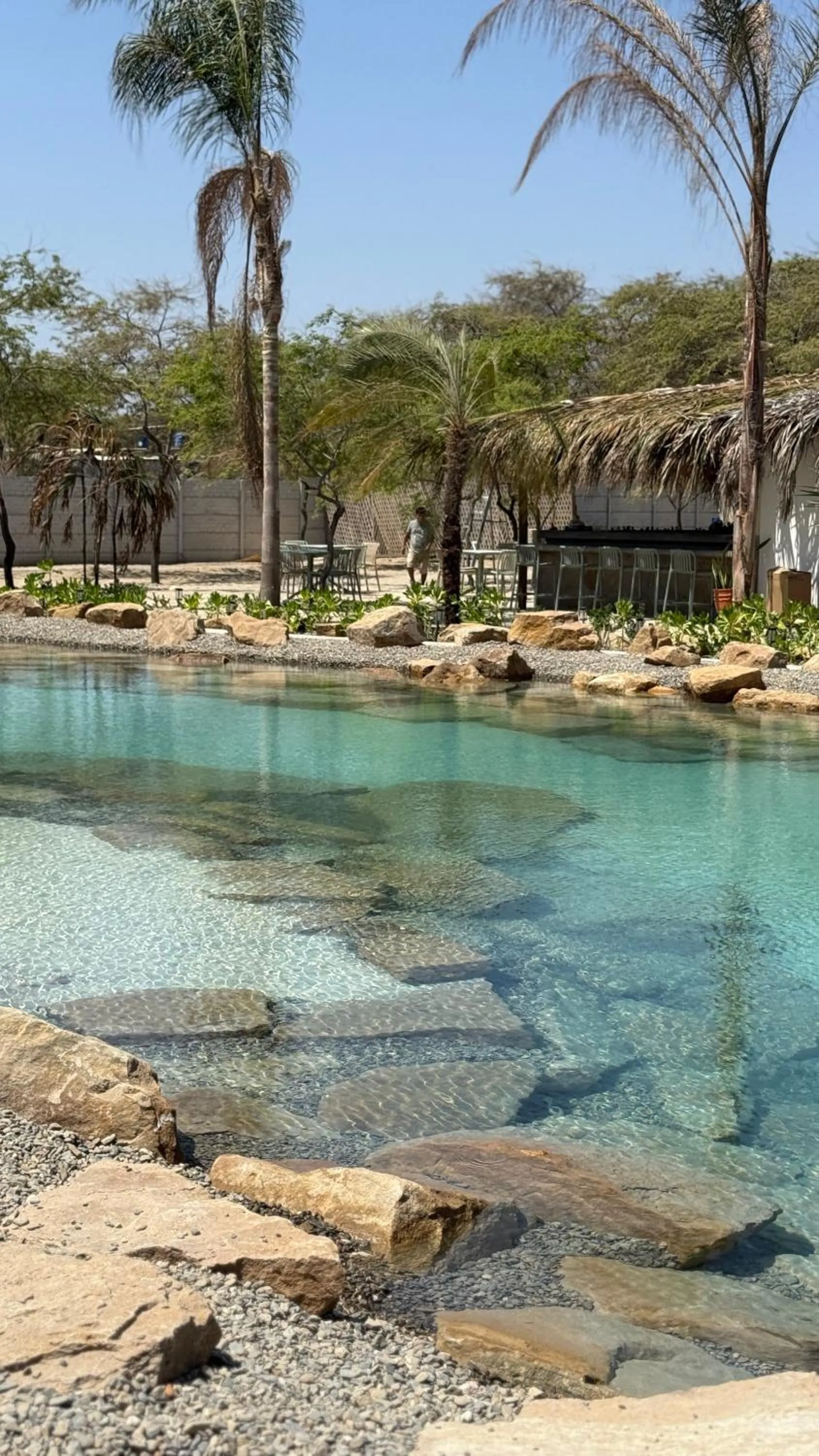 Swimming pool in ÓRGANOS BEACH bungalows & suites