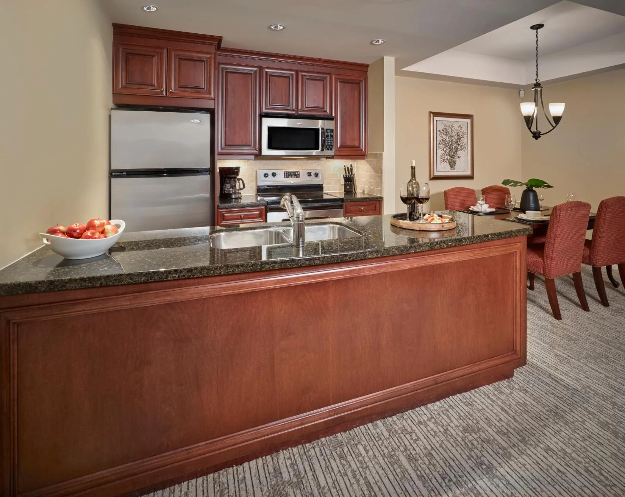 Kitchen or kitchenette in Residences at the Sun Peaks Grand