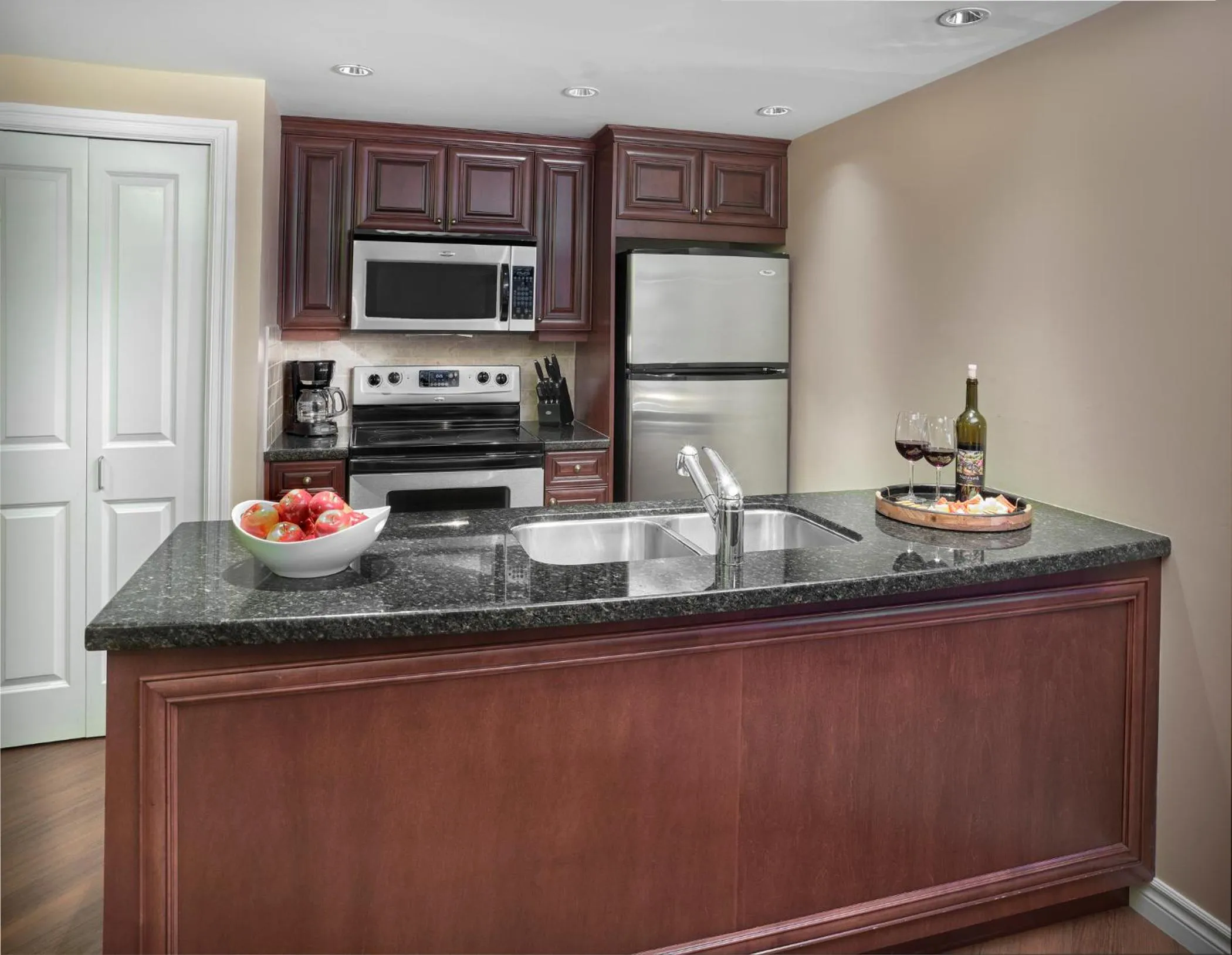 Kitchen or kitchenette in Residences at the Sun Peaks Grand