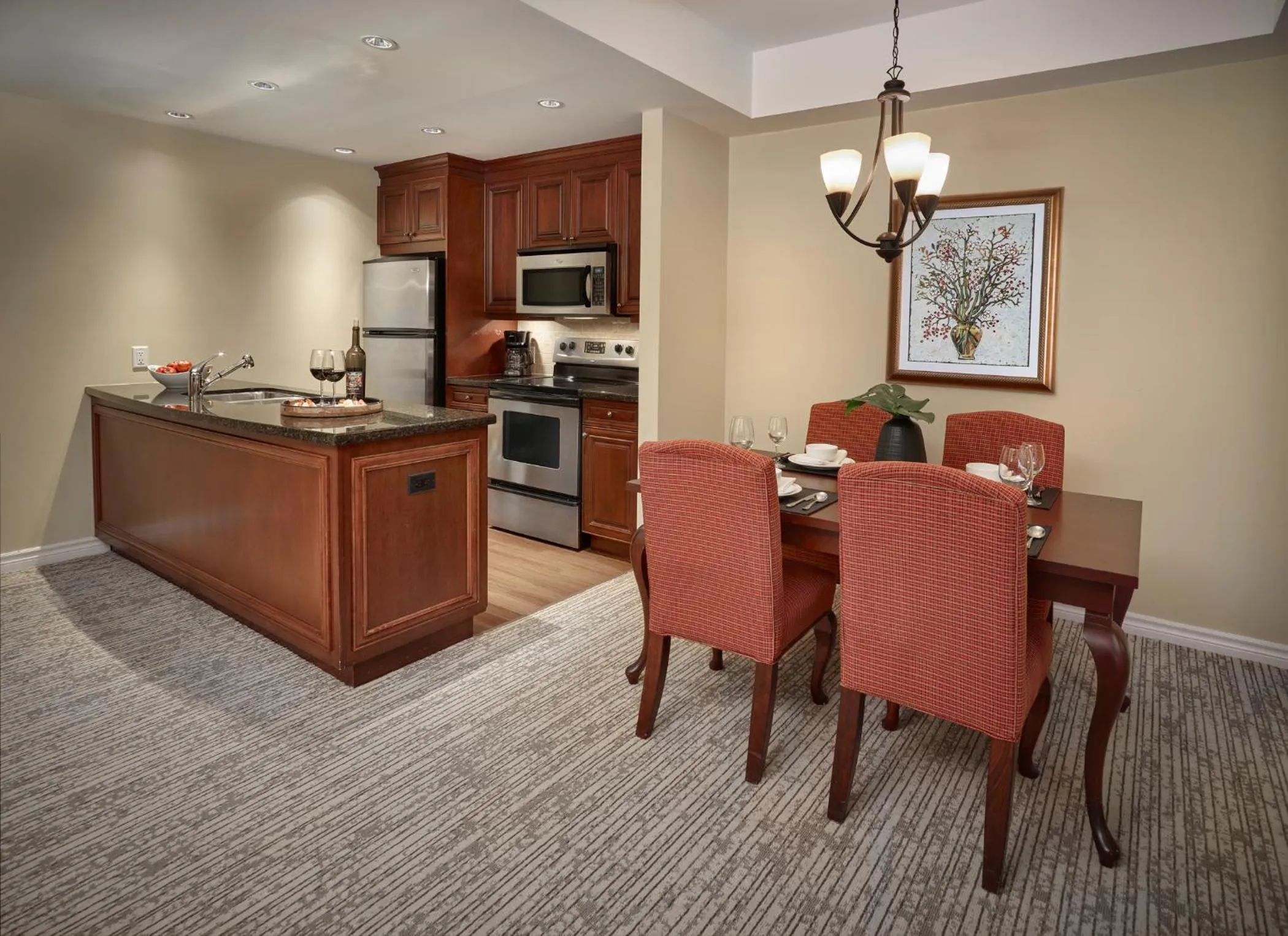 Kitchen or kitchenette in Residences at the Sun Peaks Grand