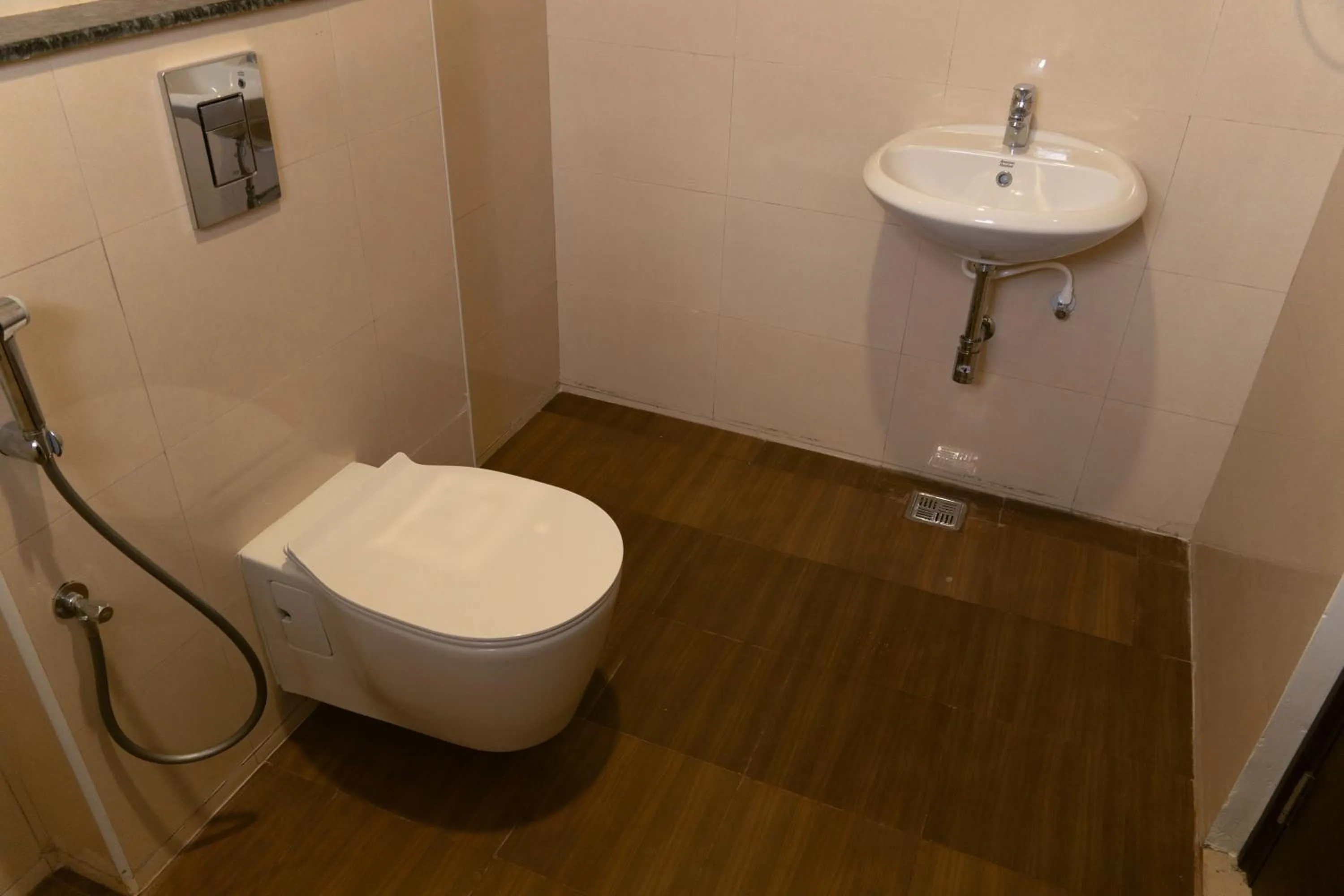 Bathroom in Flora Pavillion Near Global Hospital Perumbakkam