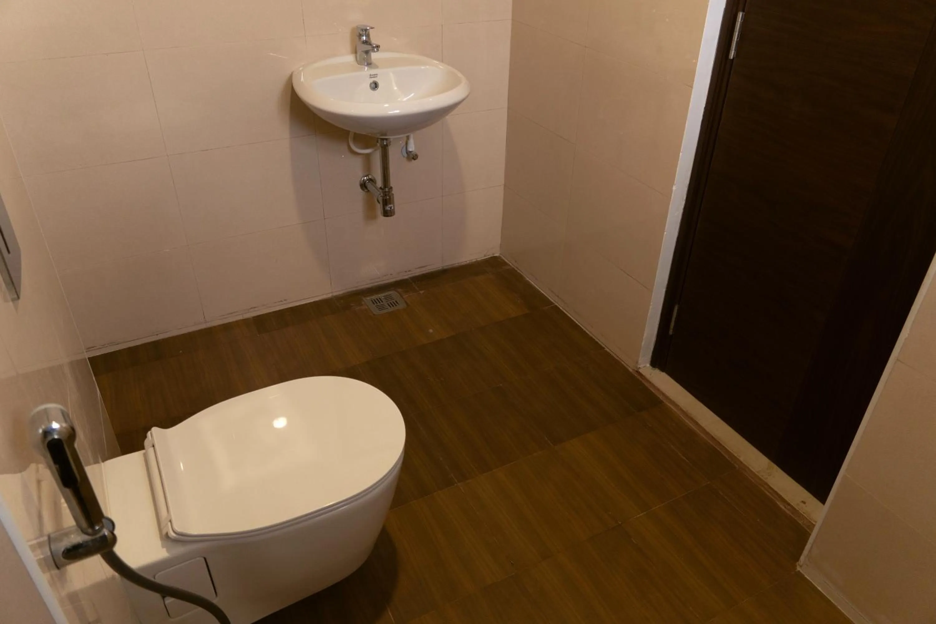 Bathroom in Flora Pavillion Near Global Hospital Perumbakkam