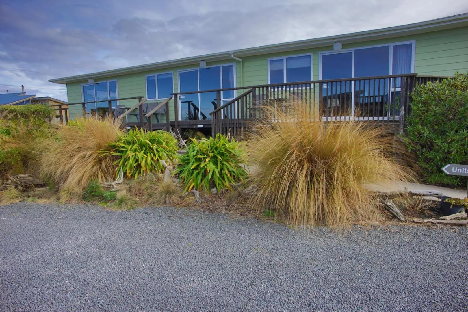 Property building in Kaka Point Motels