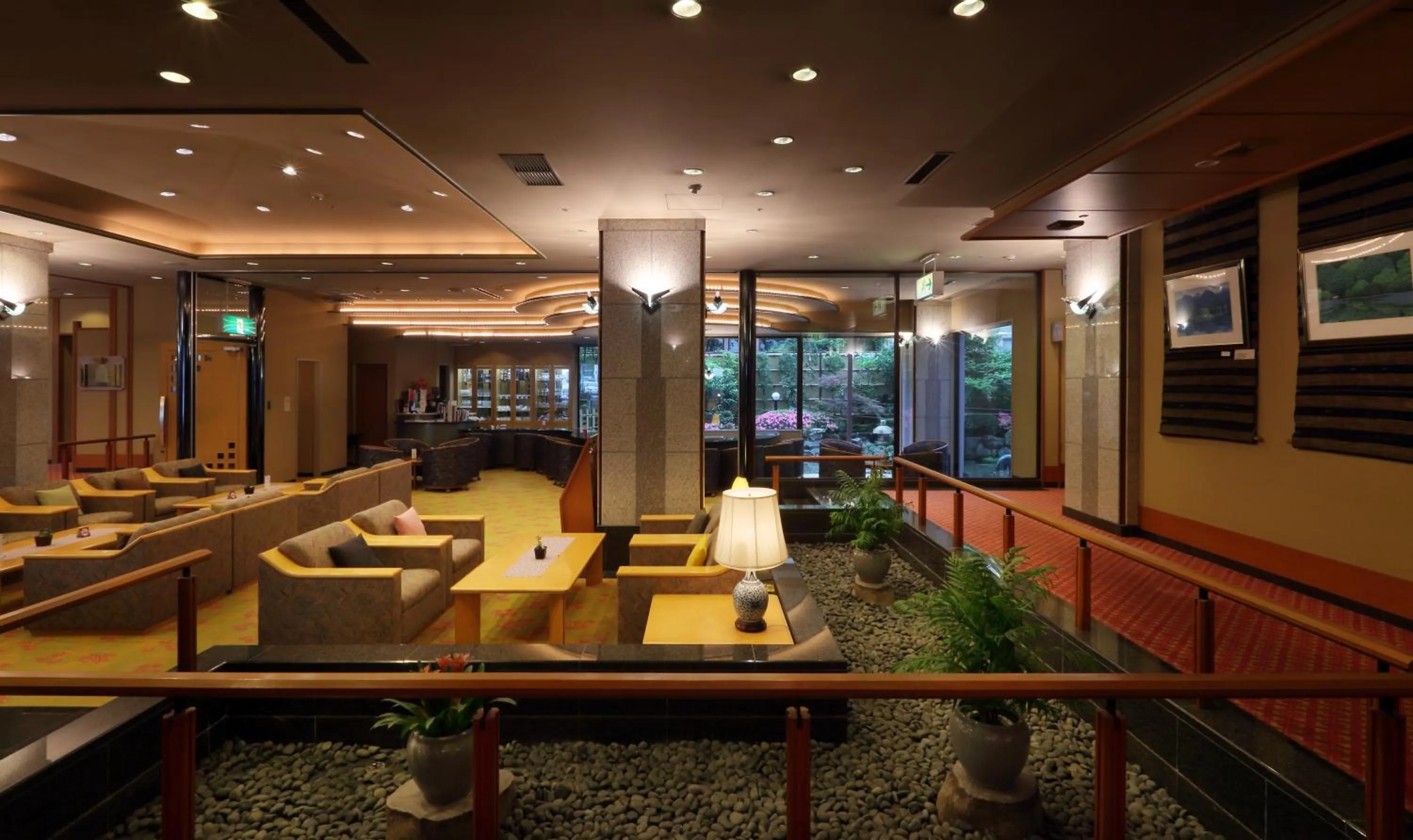 Lobby or reception in Kami no yama Azumaya