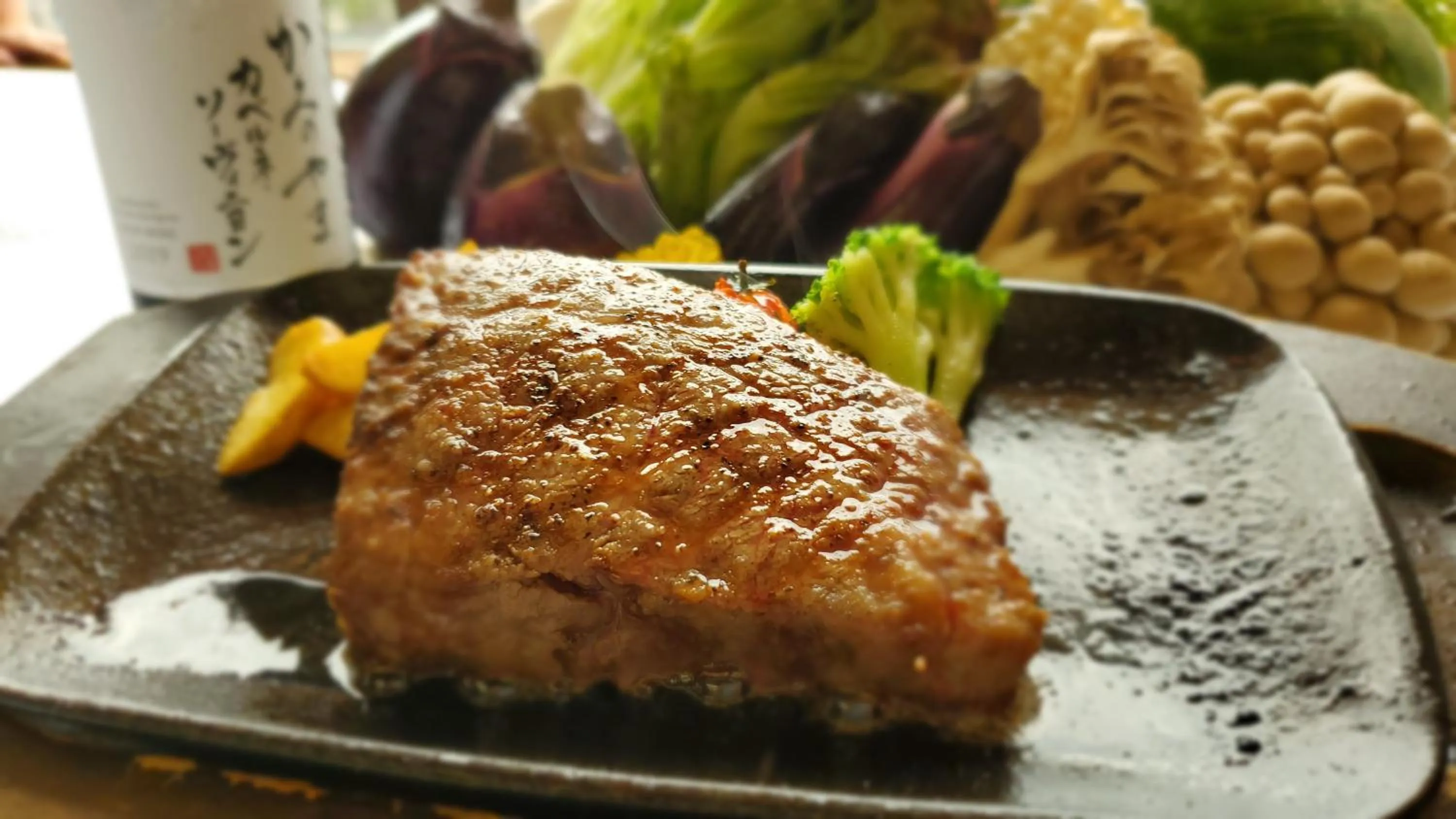 Food close-up in Kami no yama Azumaya