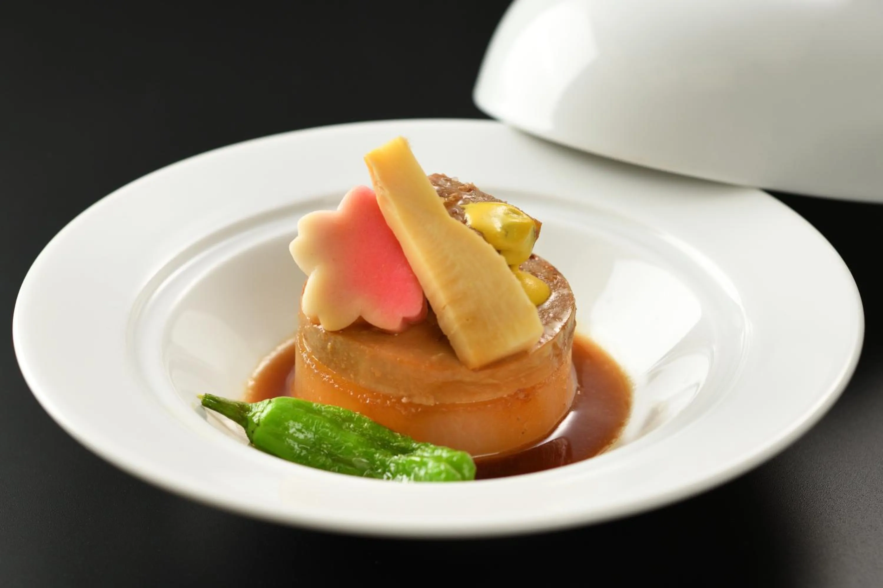 Dinner in Kami no yama Azumaya