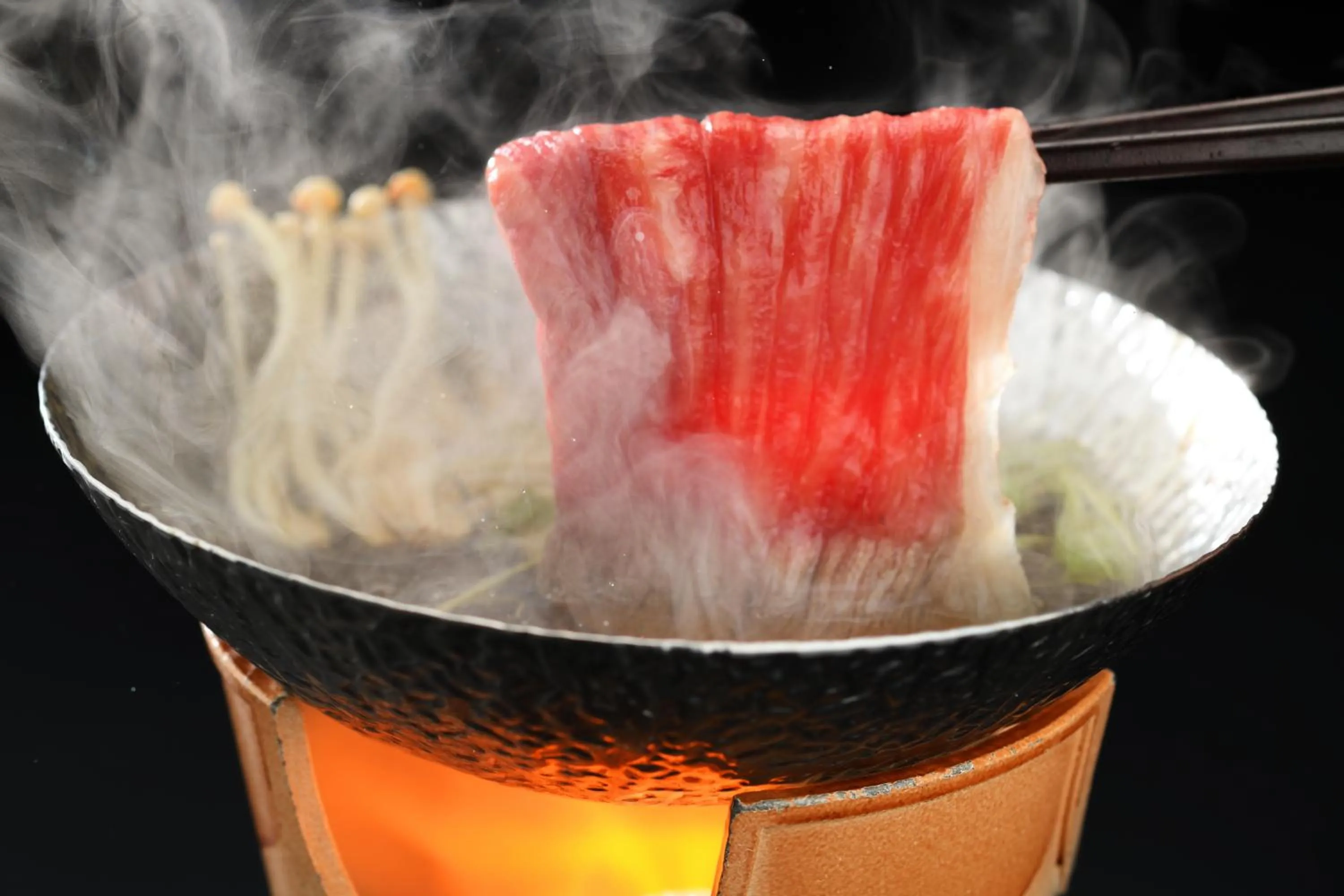 Food close-up in Kami no yama Azumaya