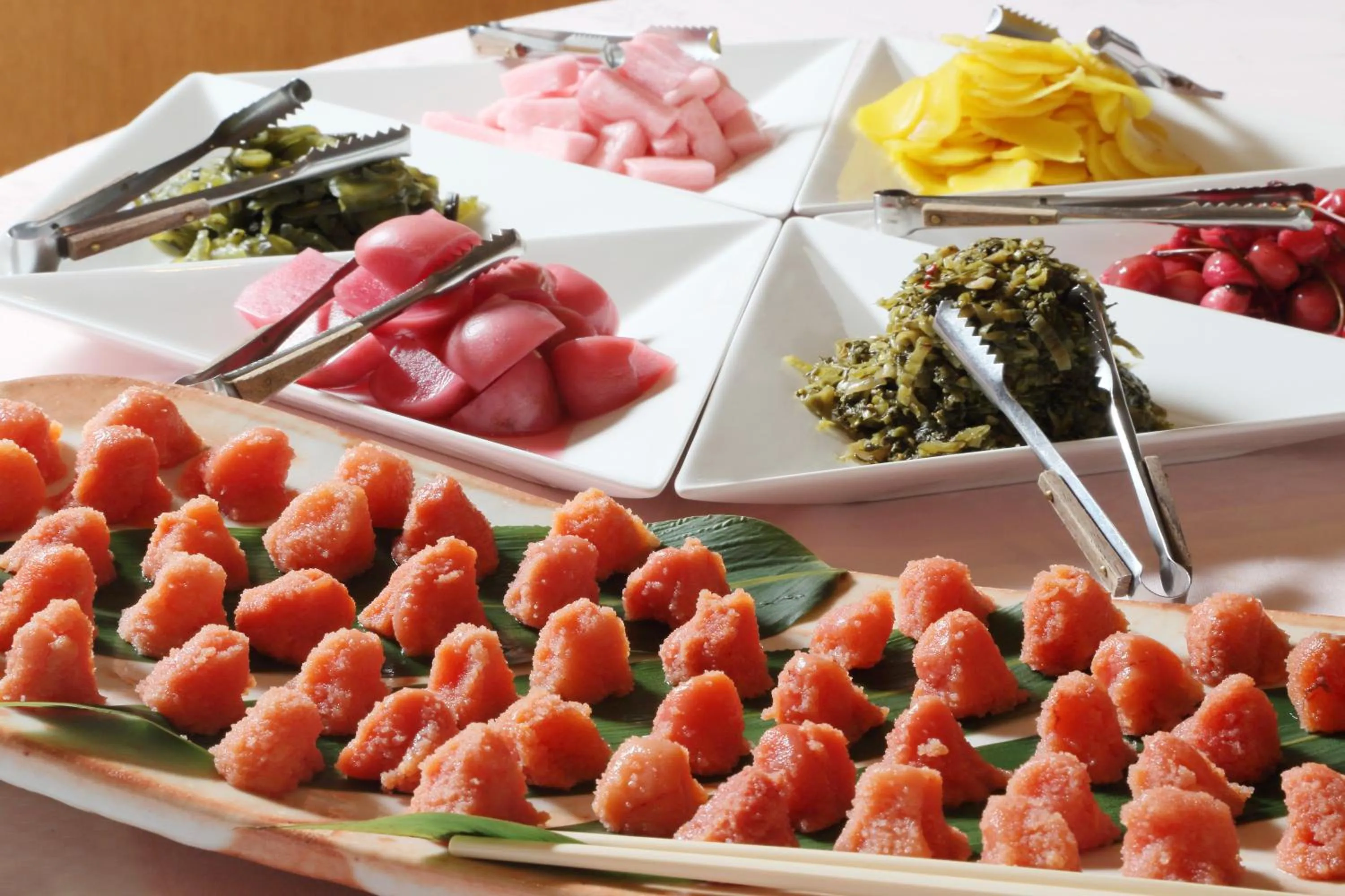 Food and drinks in Kami no yama Azumaya