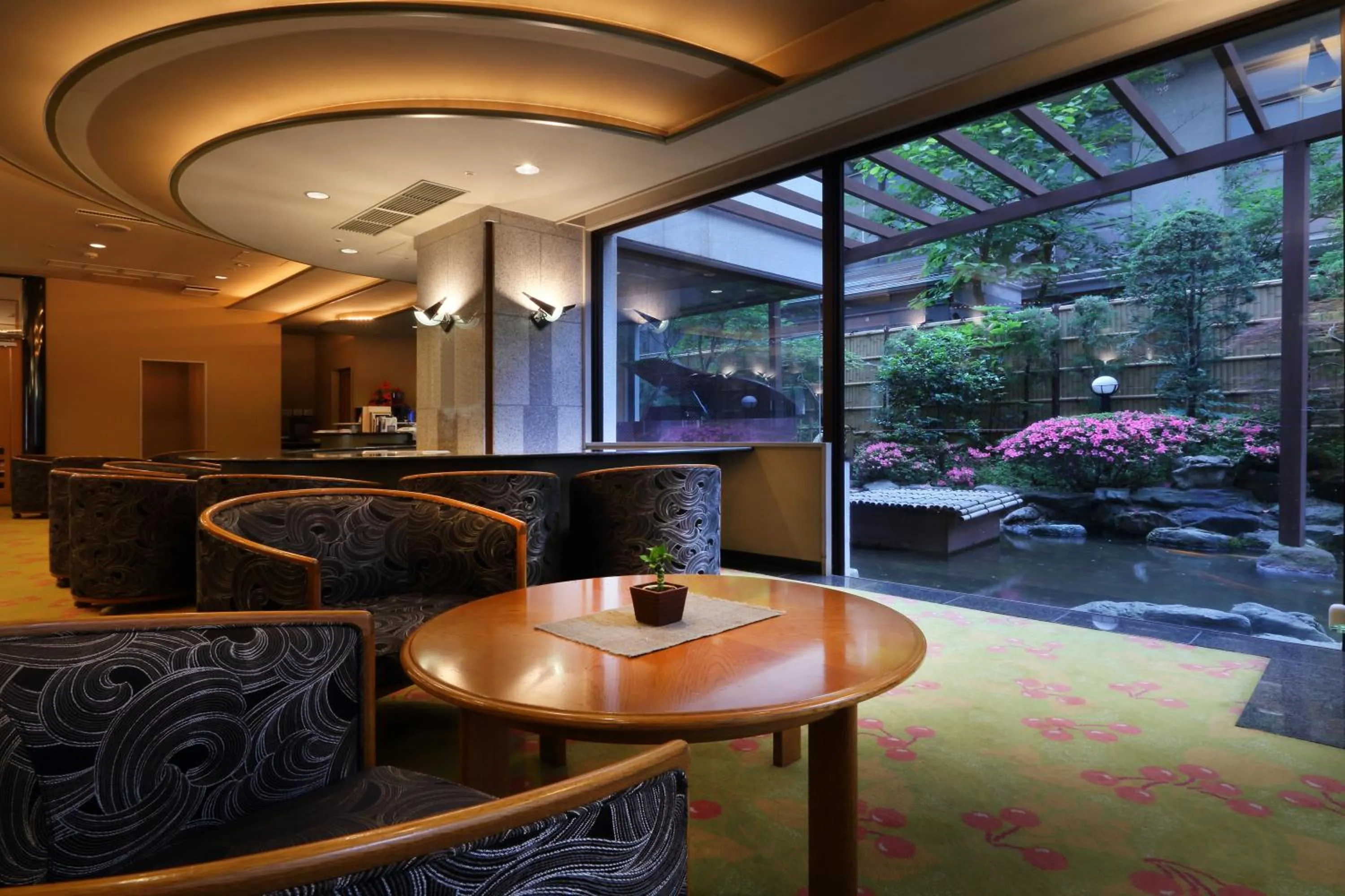 Lounge or bar in Kami no yama Azumaya