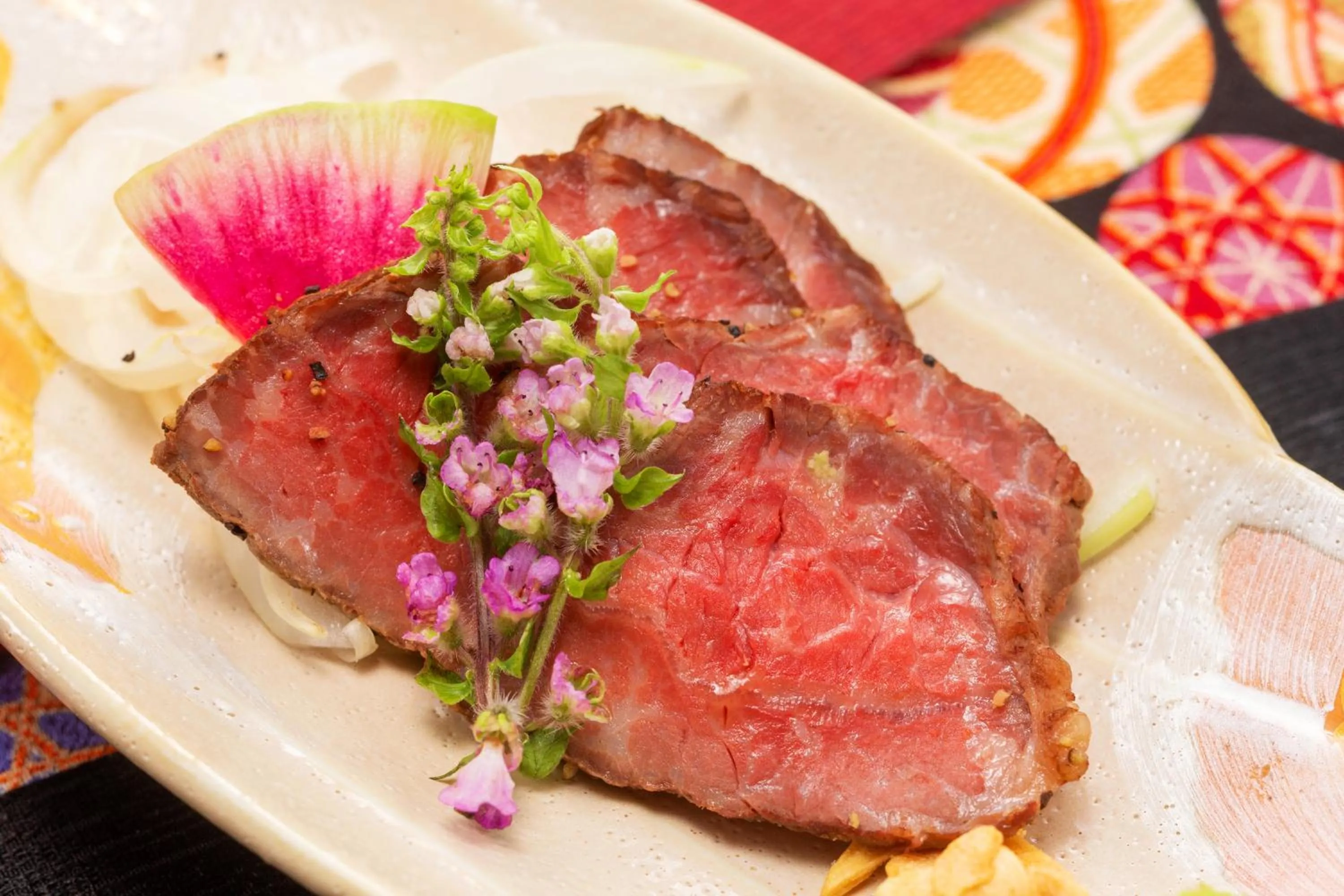 Food in Kami no yama Azumaya