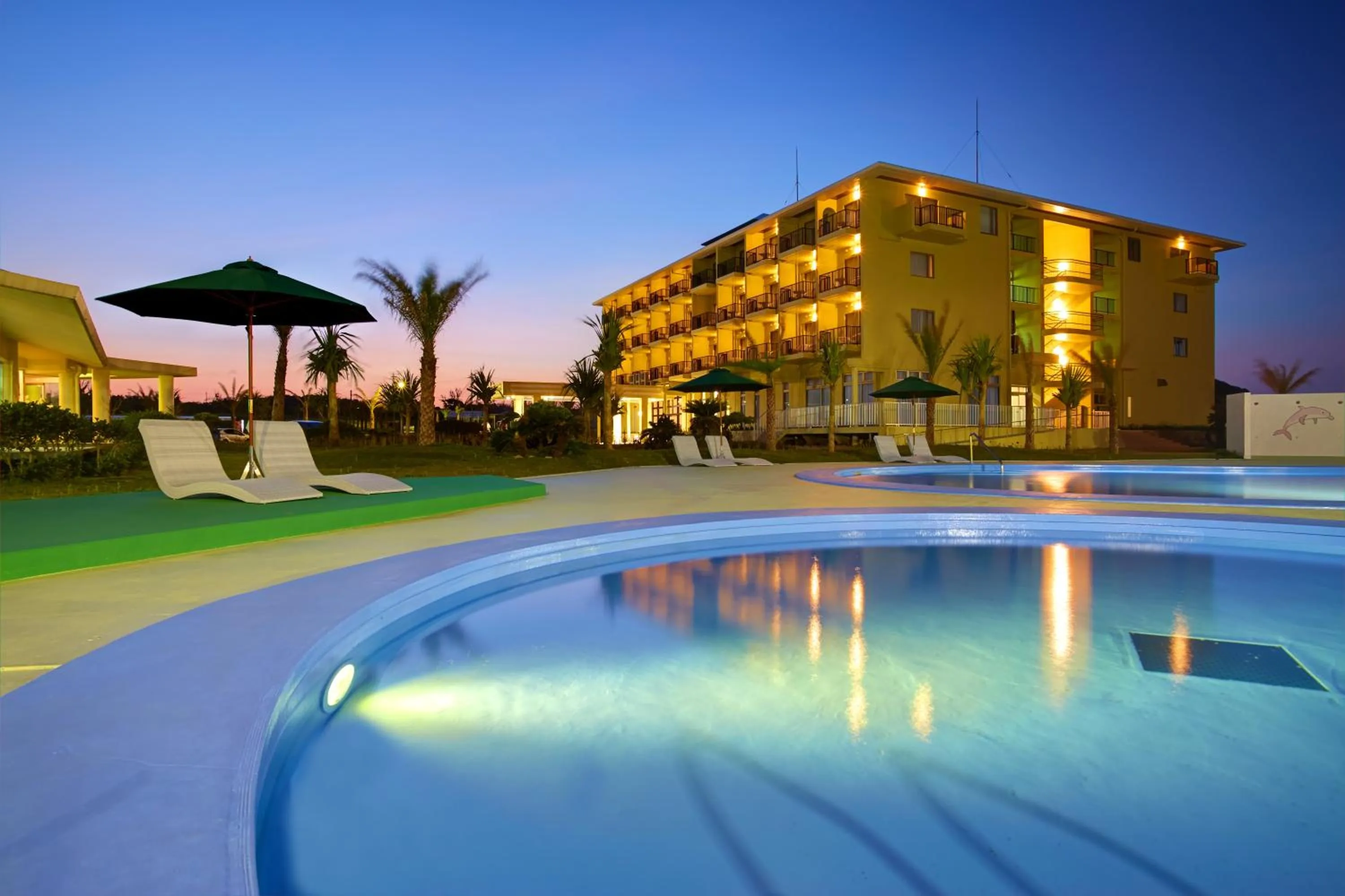 Facade/entrance in AJ Resort Island Ikeijima