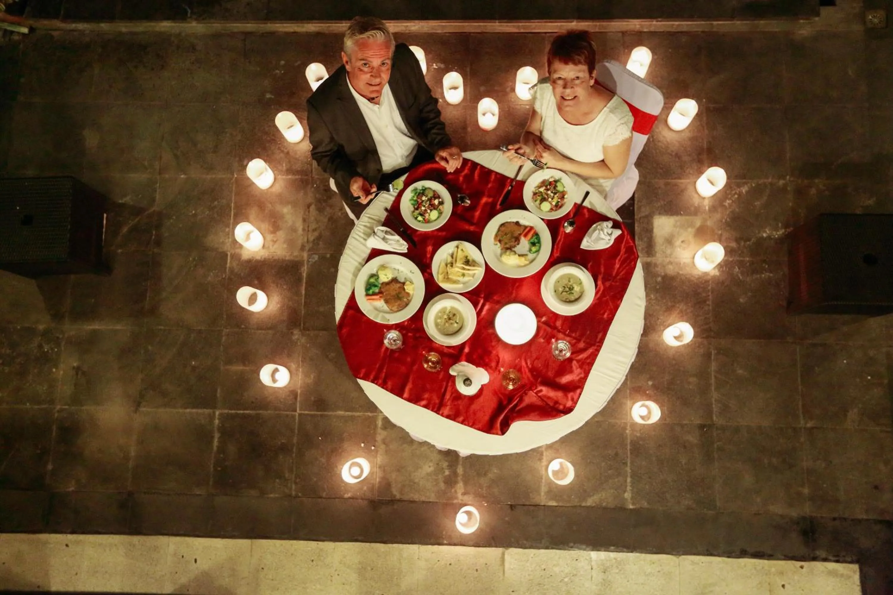Dining area in The Swaha Ubud Hotel