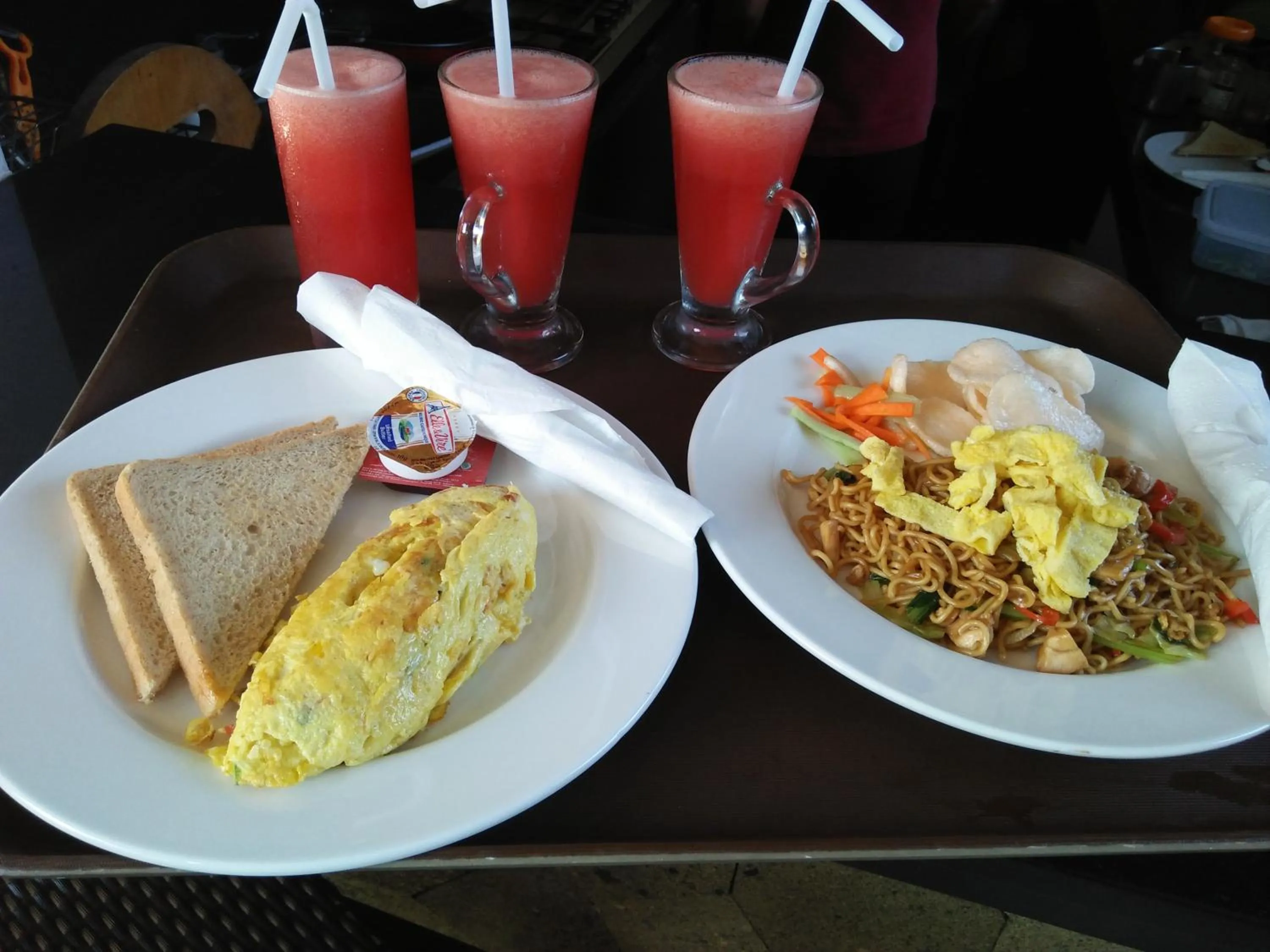 Breakfast in The Swaha Ubud Hotel