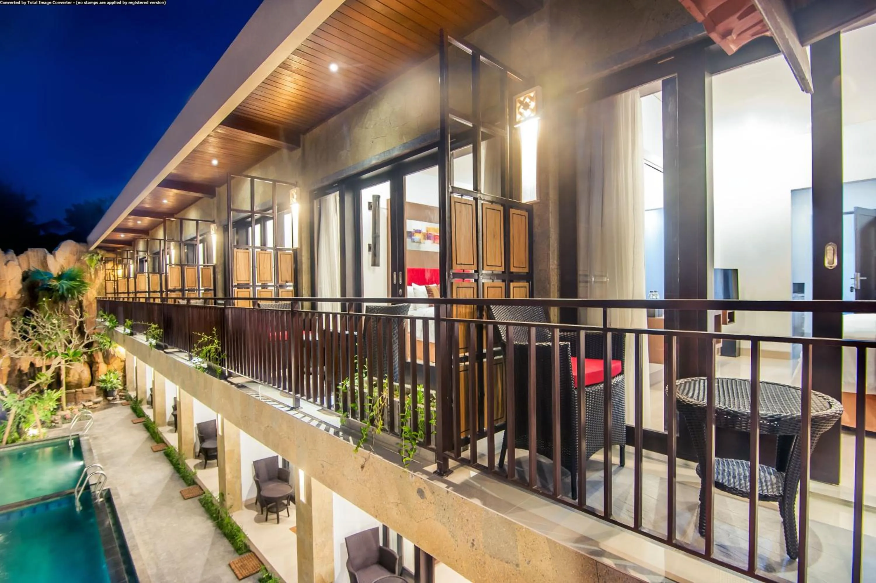 Balcony/Terrace in The Swaha Ubud Hotel