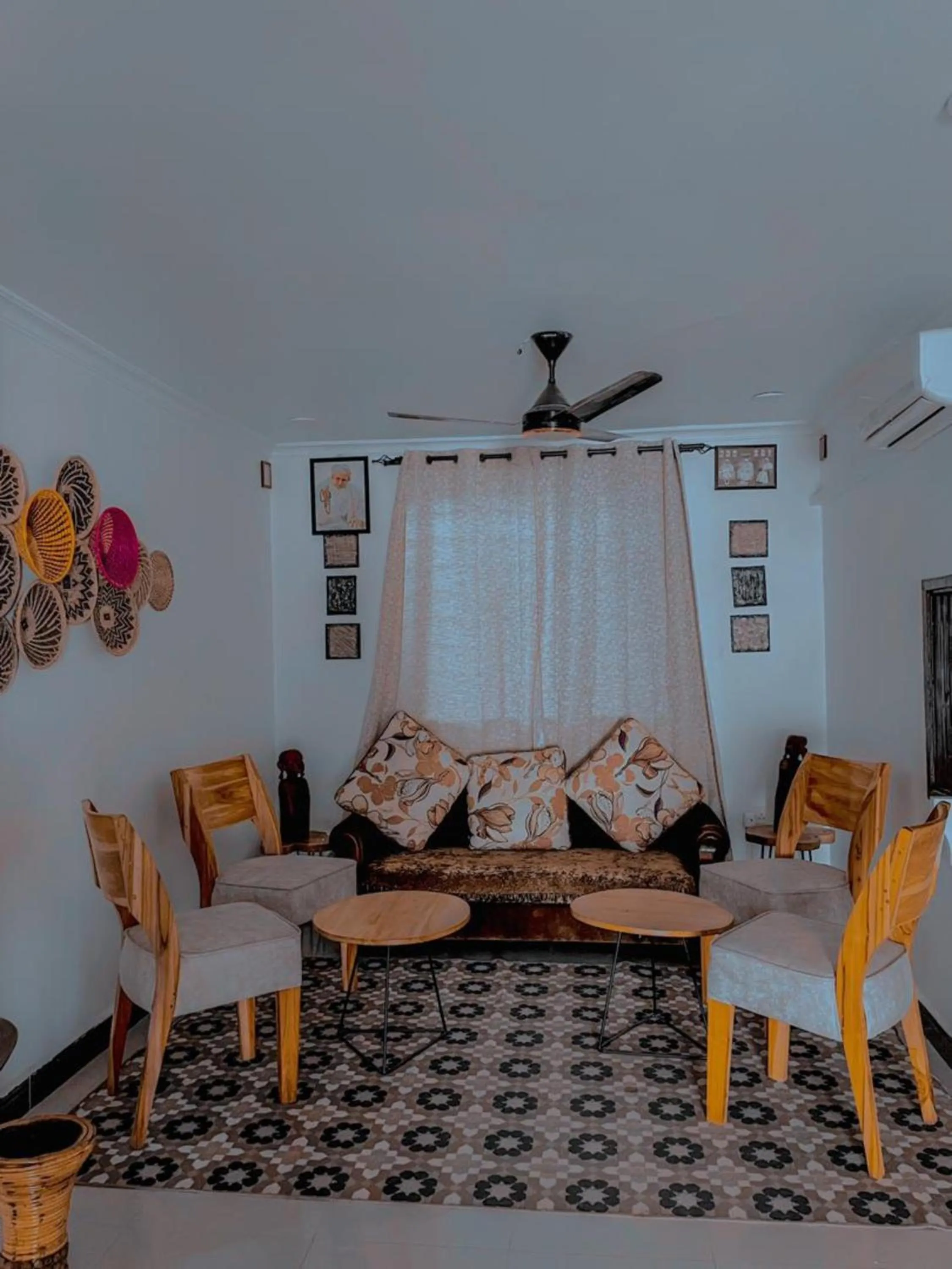 Living room in The Baobab Homestay