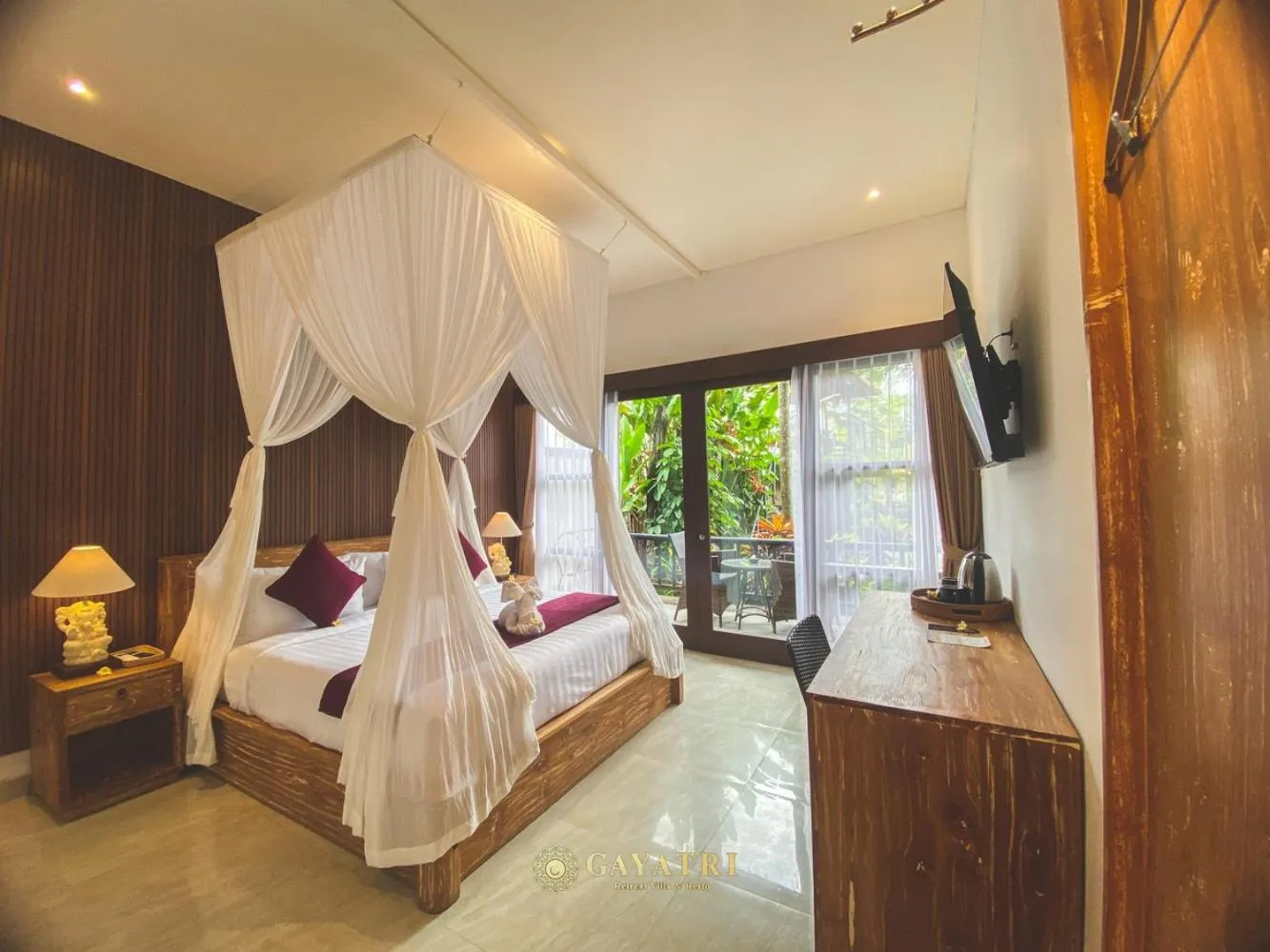 Bedroom, Bed in Gayatri Retreat Ubud