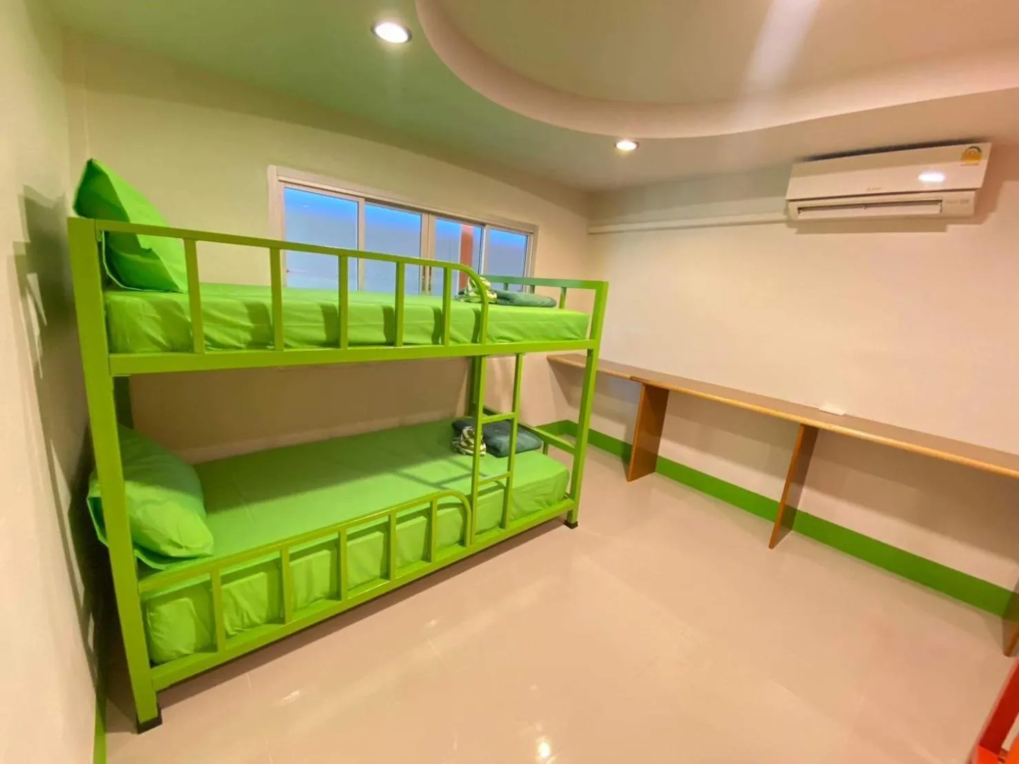 Bedroom, Bed in Lotus Hostel Beach Koh Tao