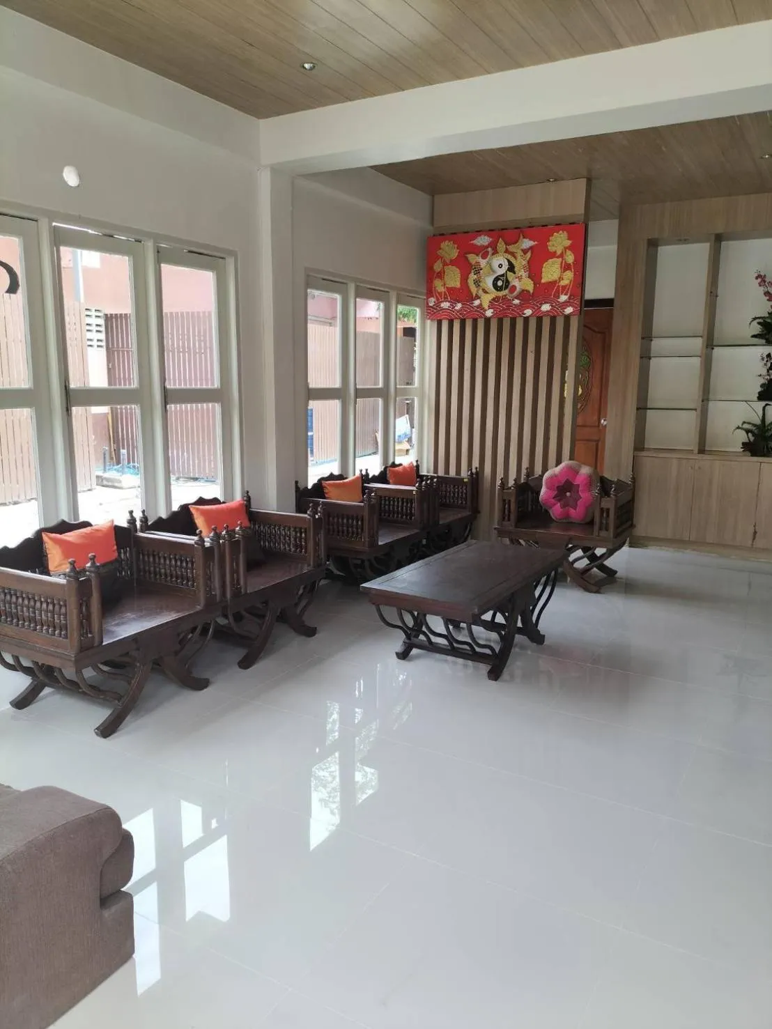 Lobby or reception in Lotus Hostel Beach Koh Tao