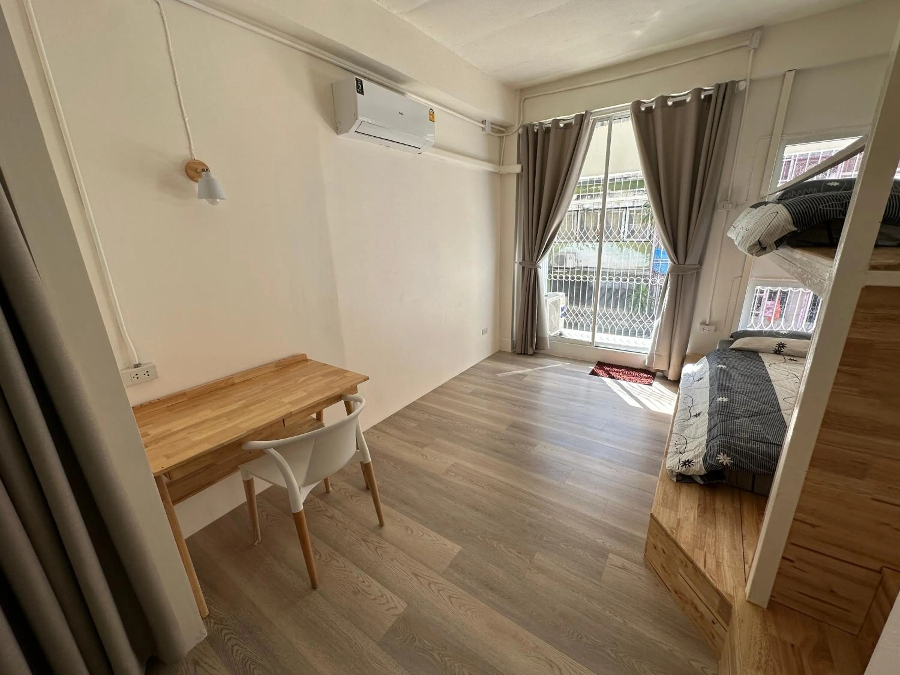 Photo of the whole room, Bed in Letter Better Home