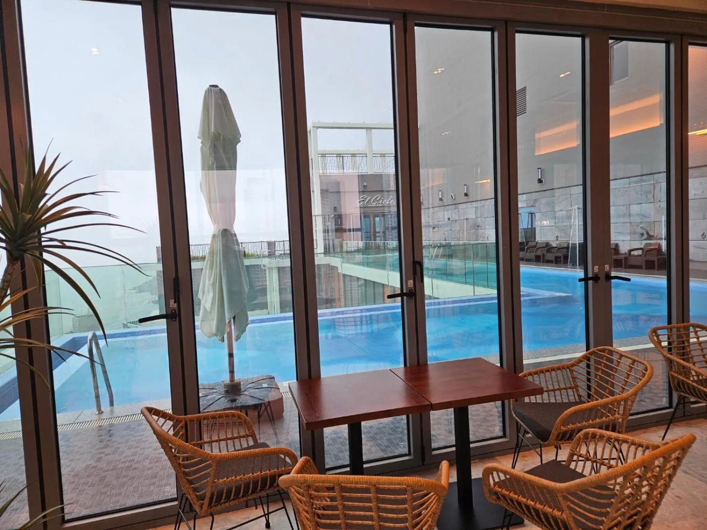 Pool view in Haeundae Elbon The Stay