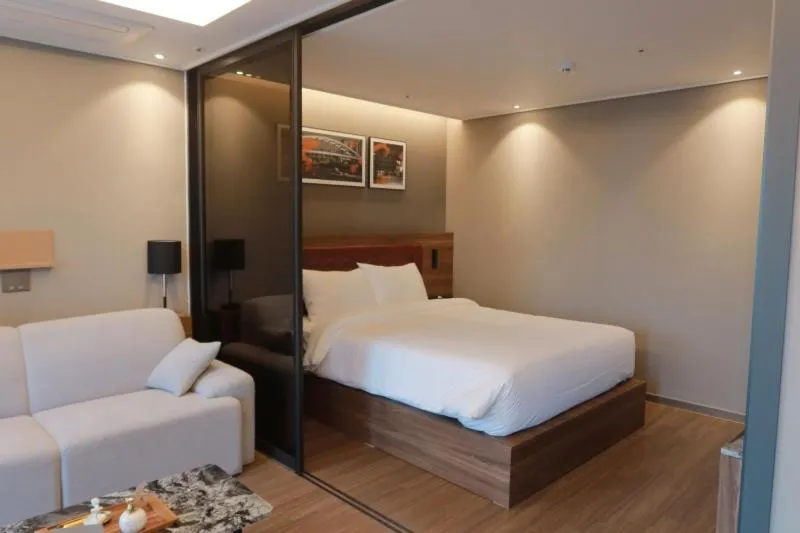 Bed in Haeundae Elbon The Stay