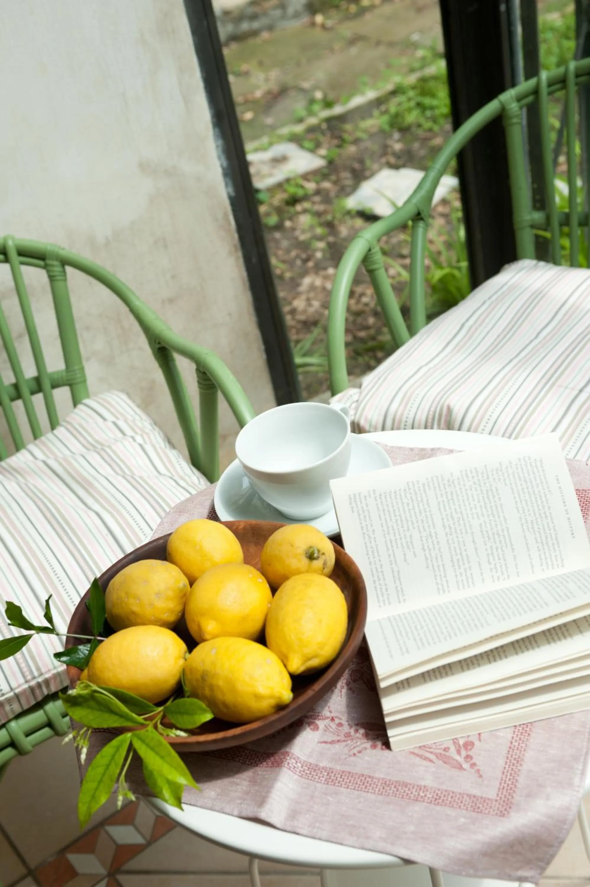 Patio in Casa d'Artista Suite & Garden