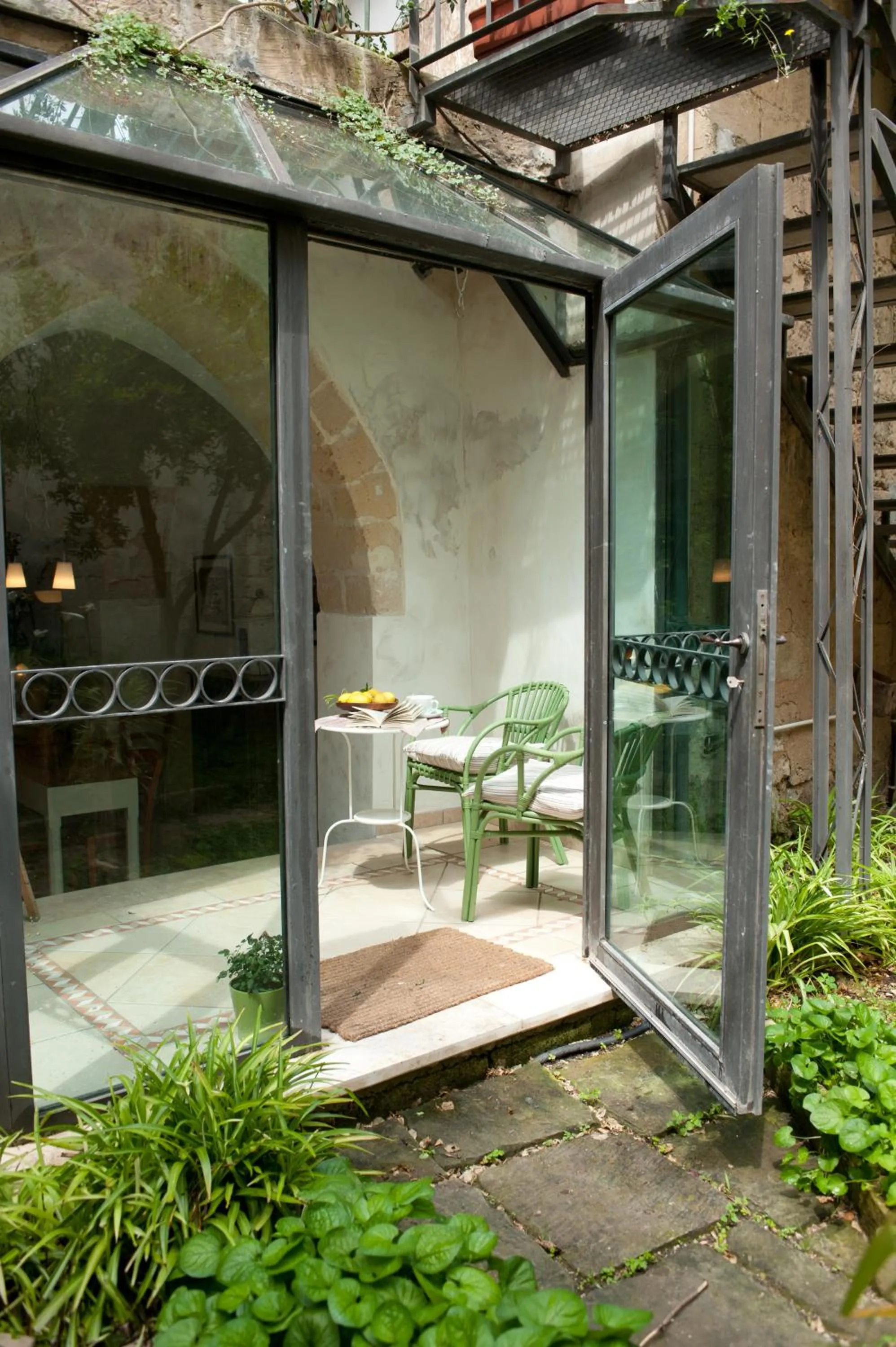 Patio in Casa d'Artista Suite & Garden