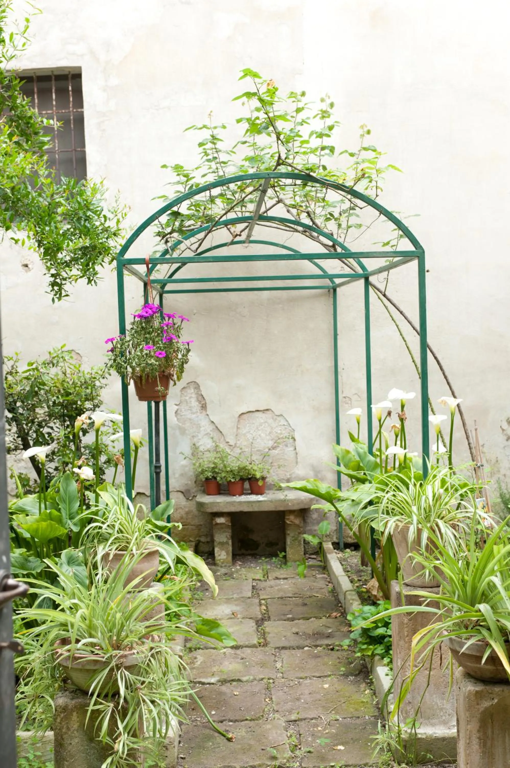 Patio in Casa d'Artista Suite & Garden