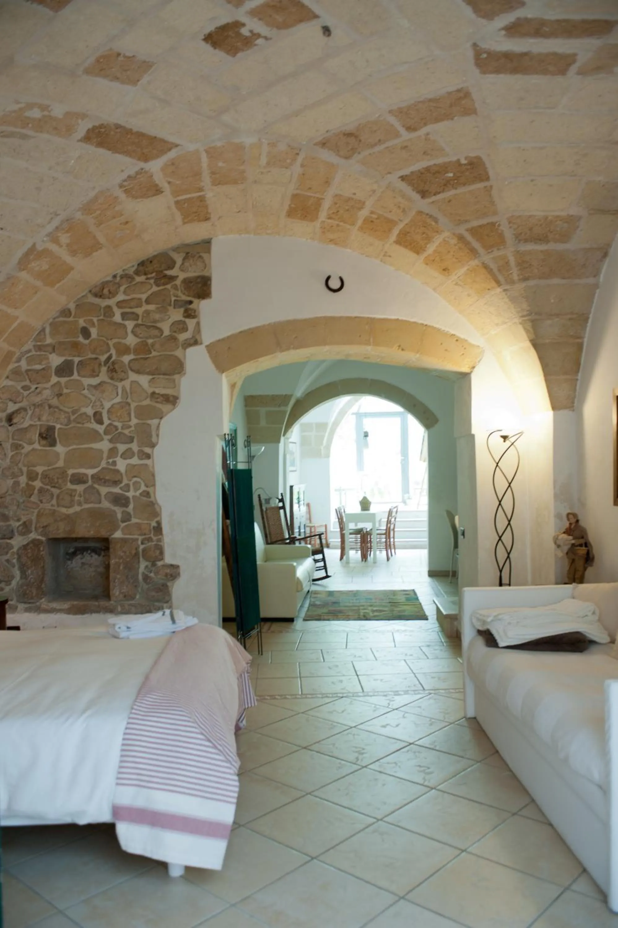 Bed in Casa d'Artista Suite & Garden