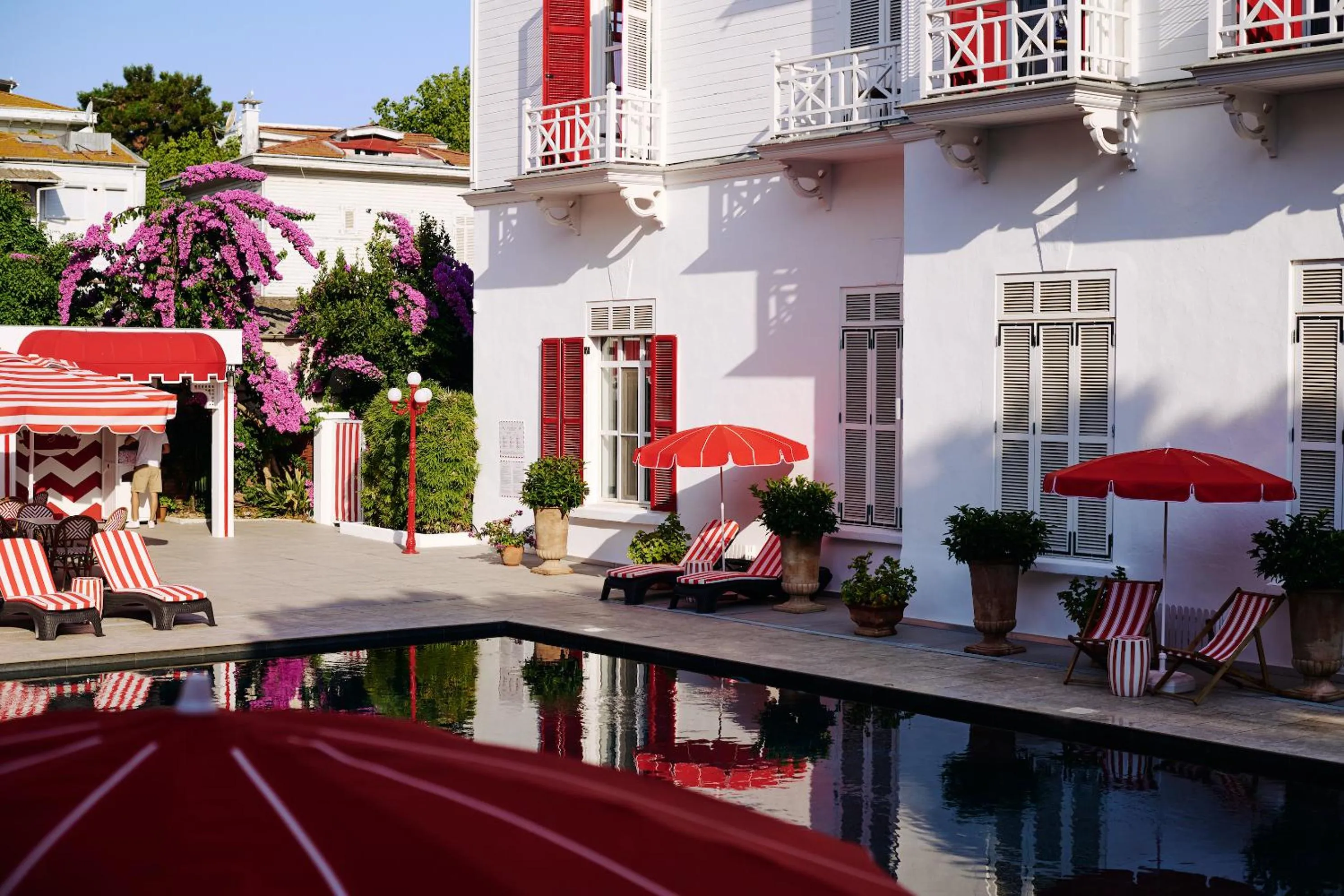Garden in Büyükada Splendid Palace Hotel