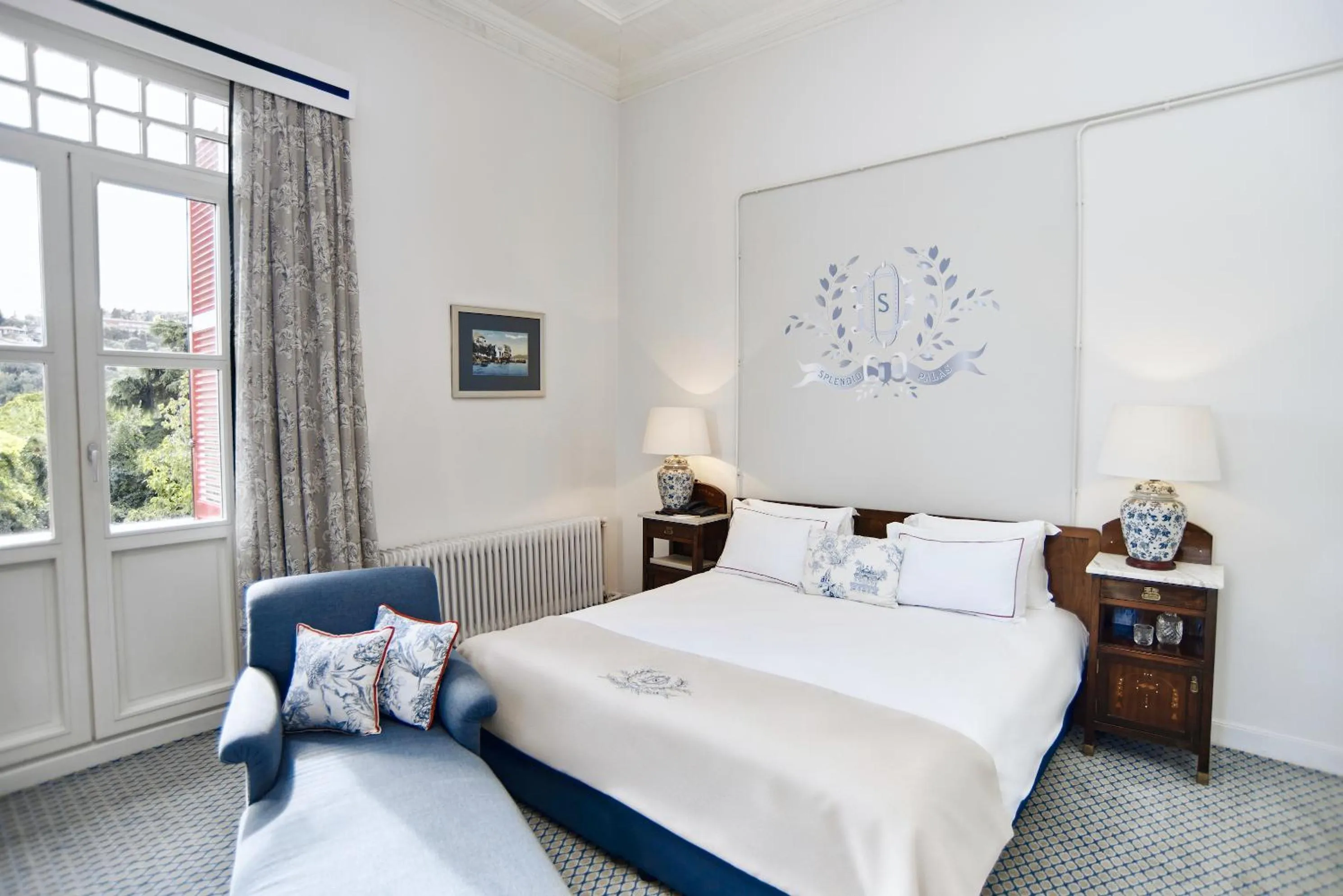 Bed in Büyükada Splendid Palace Hotel