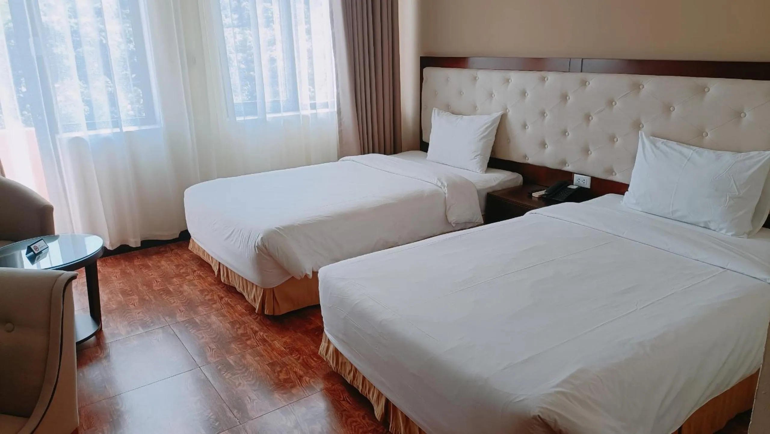 Bed in Muong Thanh Lai Chau Hotel