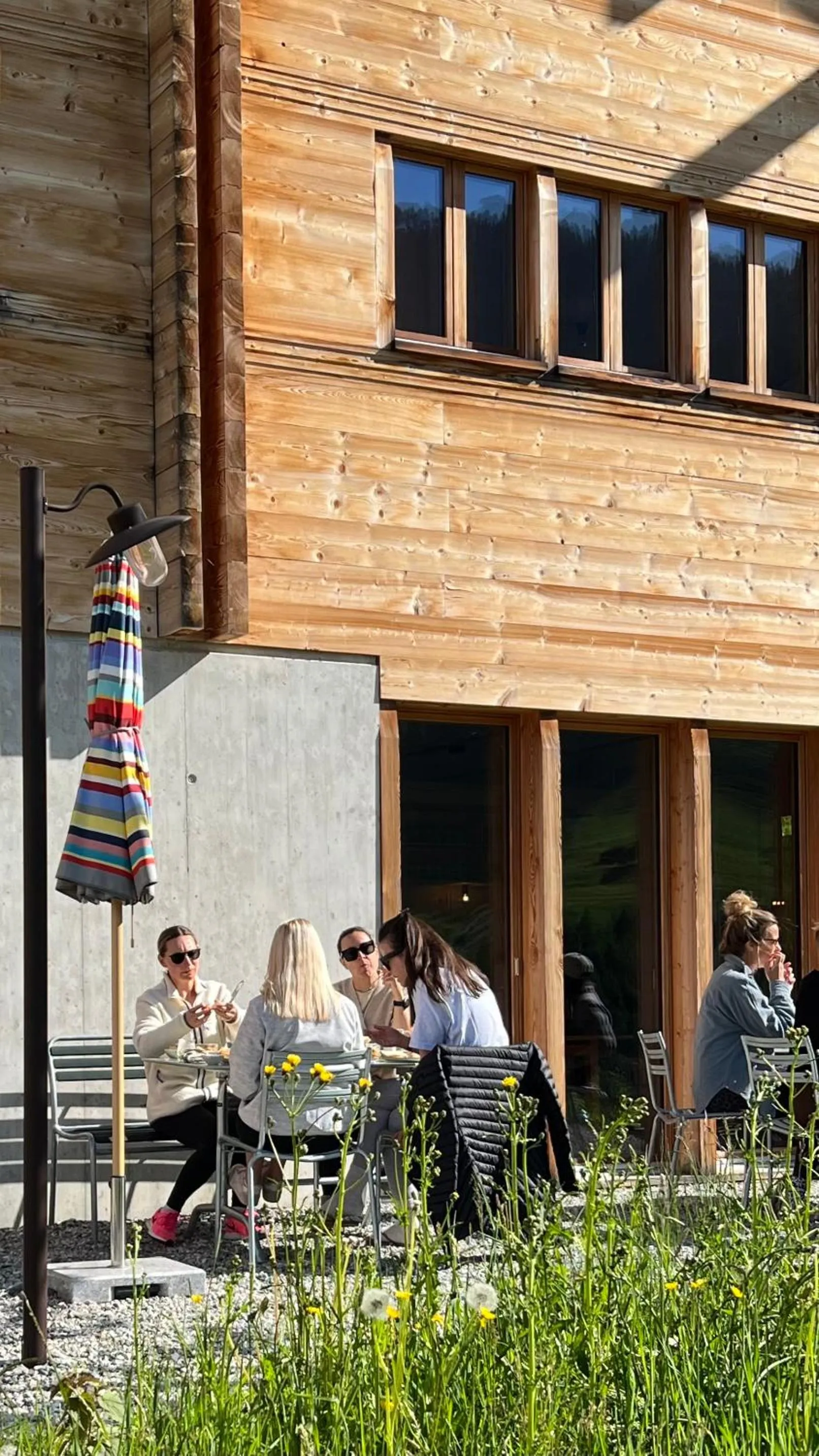 Balcony/Terrace in Berglodge Goms (Hotel)