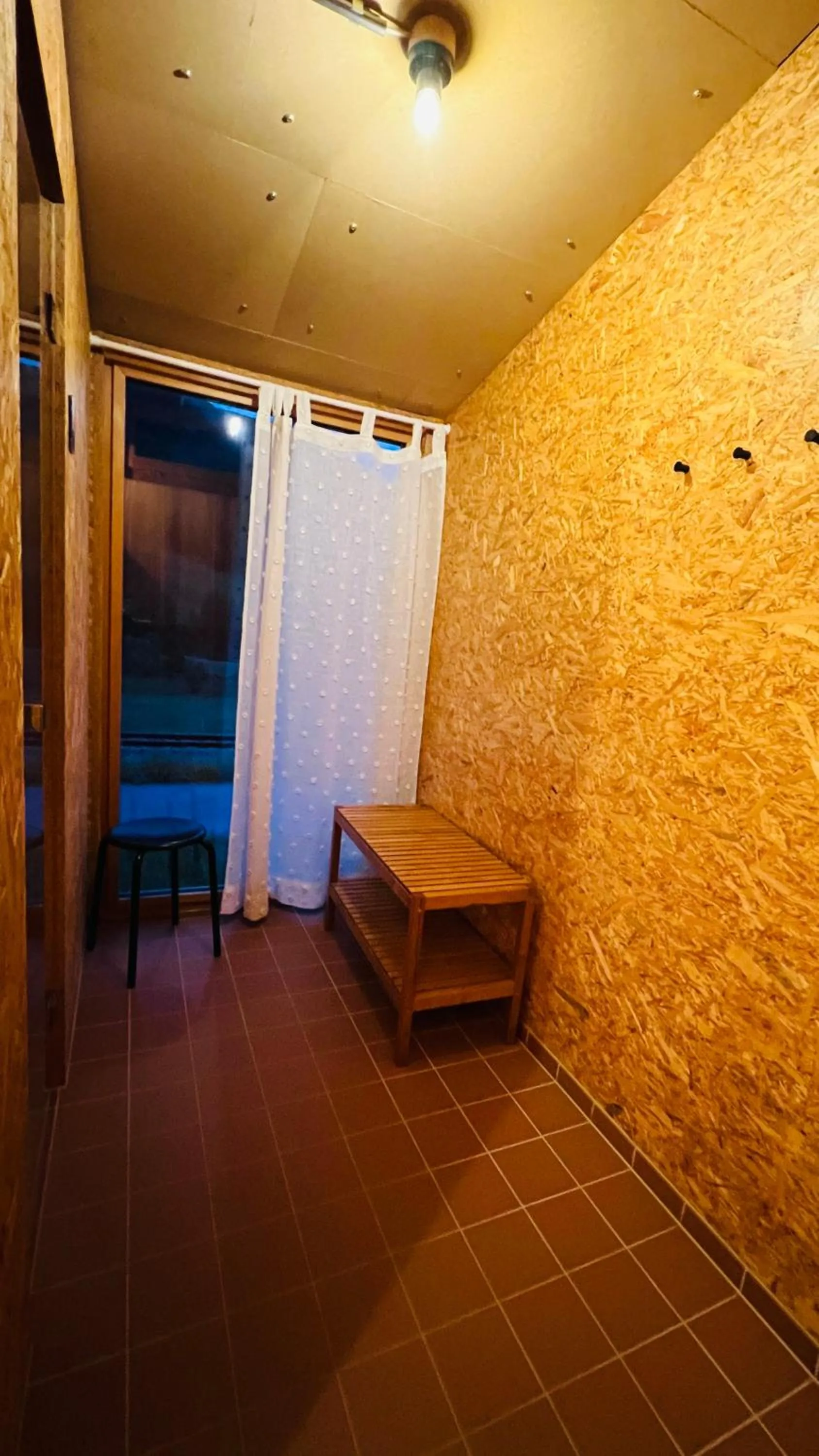 Sauna in Berglodge Goms (Hotel)