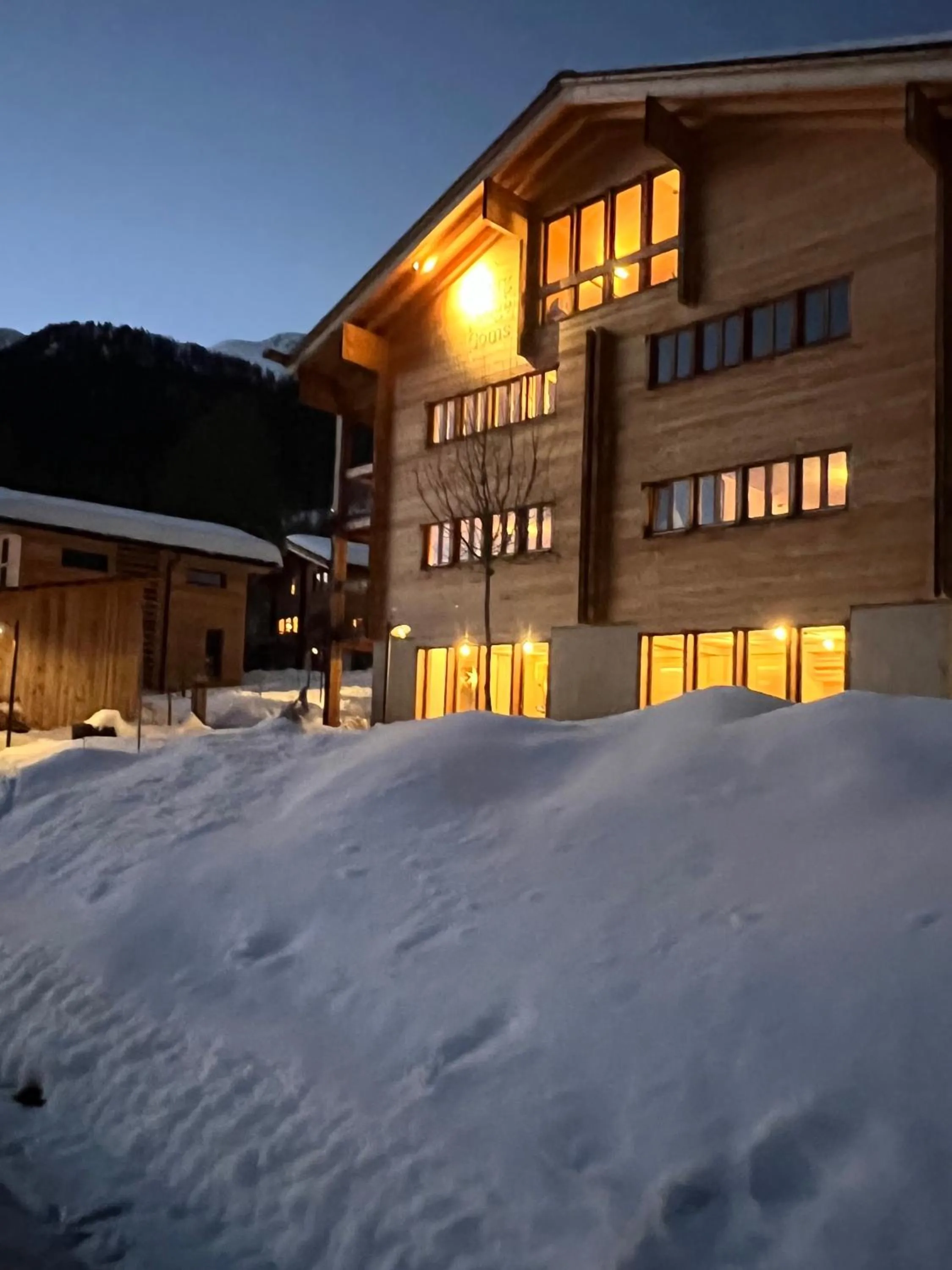 Property building in Berglodge Goms (Hotel)