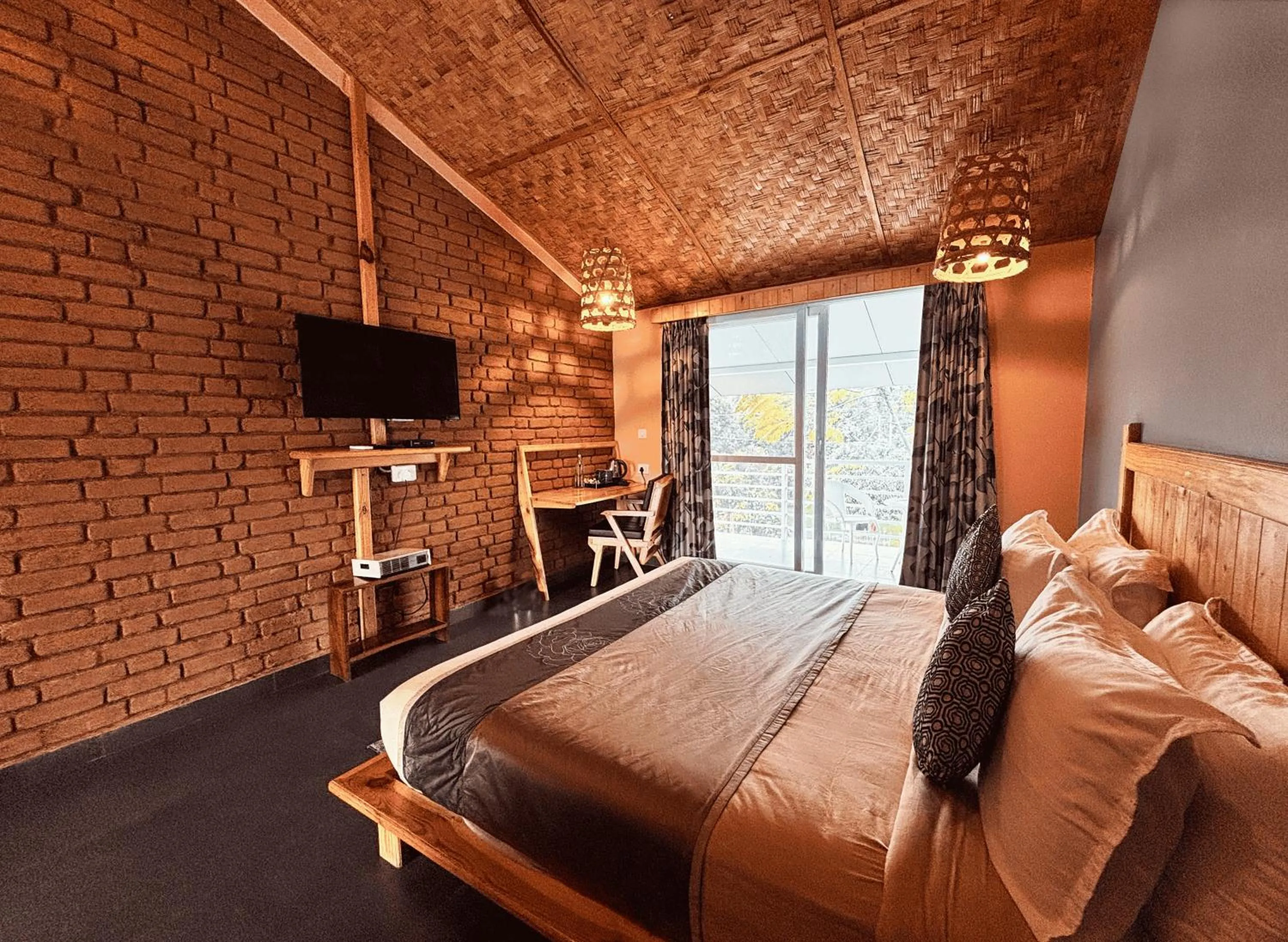 Bed in juSTa Lazy Haven Corbett, Uttarakhand