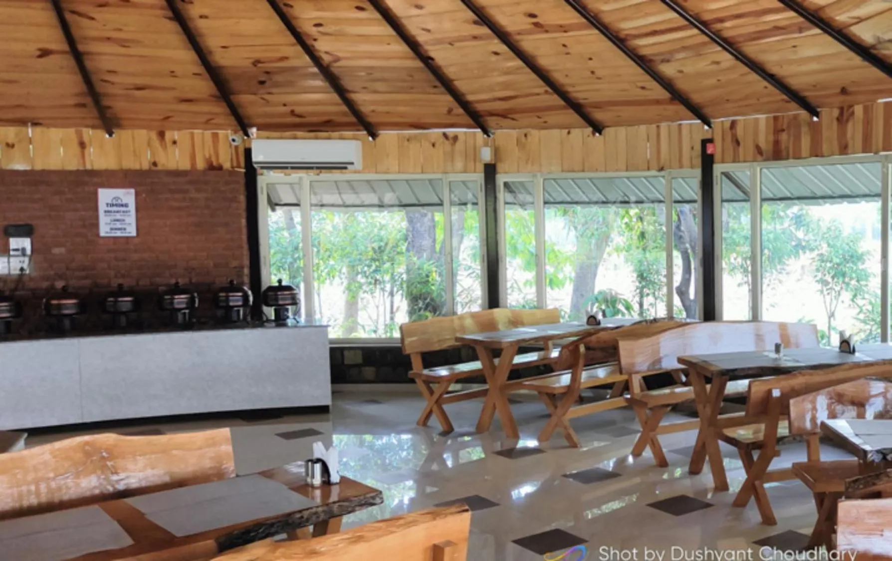Restaurant/places to eat in juSTa Lazy Haven Corbett, Uttarakhand